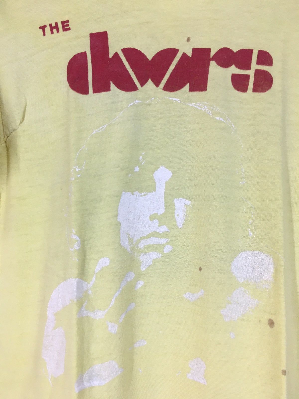 Band Tees Vintage 80s The Doors band distressed t shirt Size US S / EU 44-46 / 1 - 4 Thumbnail