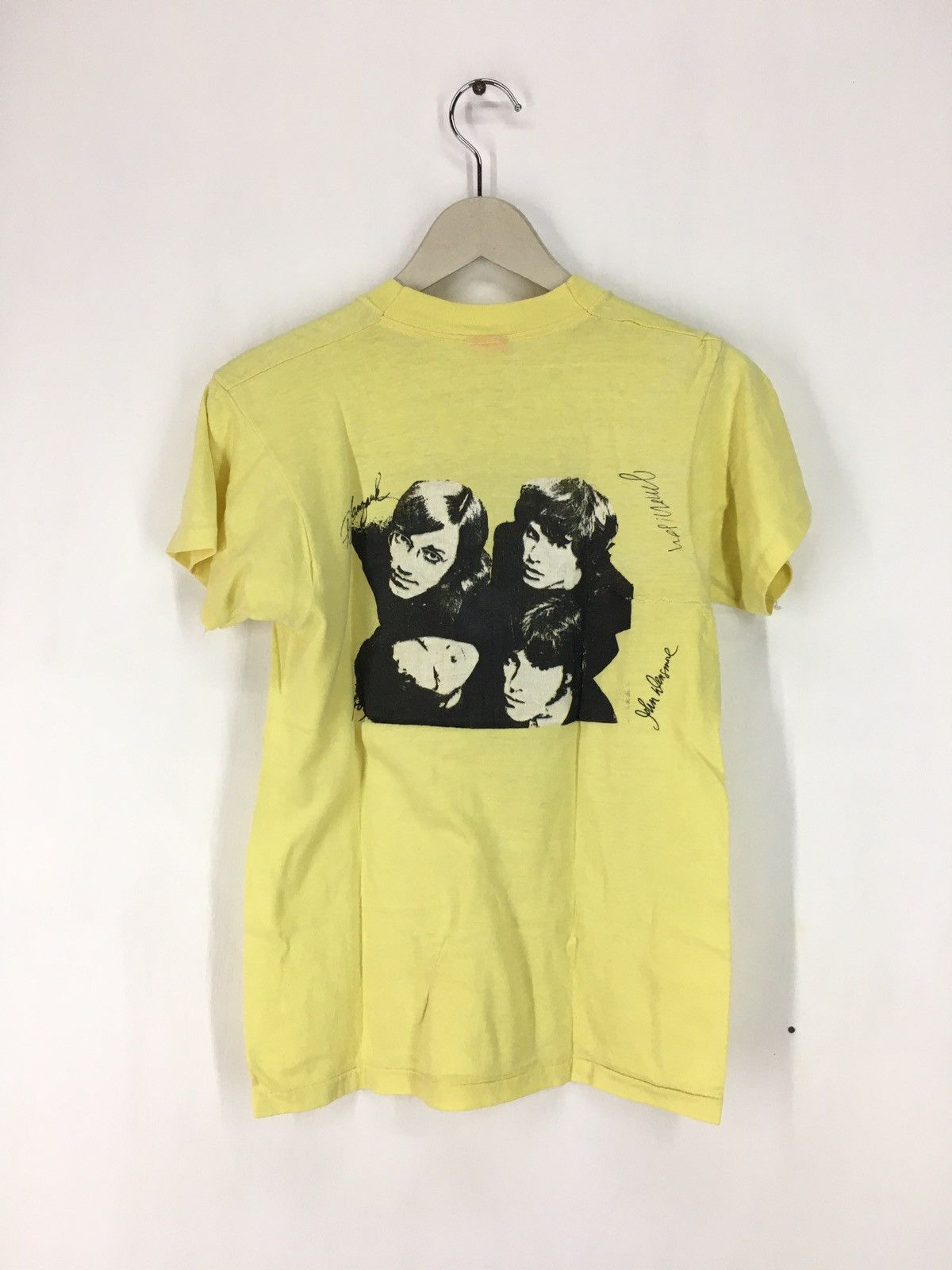 Band Tees Vintage 80s The Doors band distressed t shirt Size US S / EU 44-46 / 1 - 2 Thumbnail