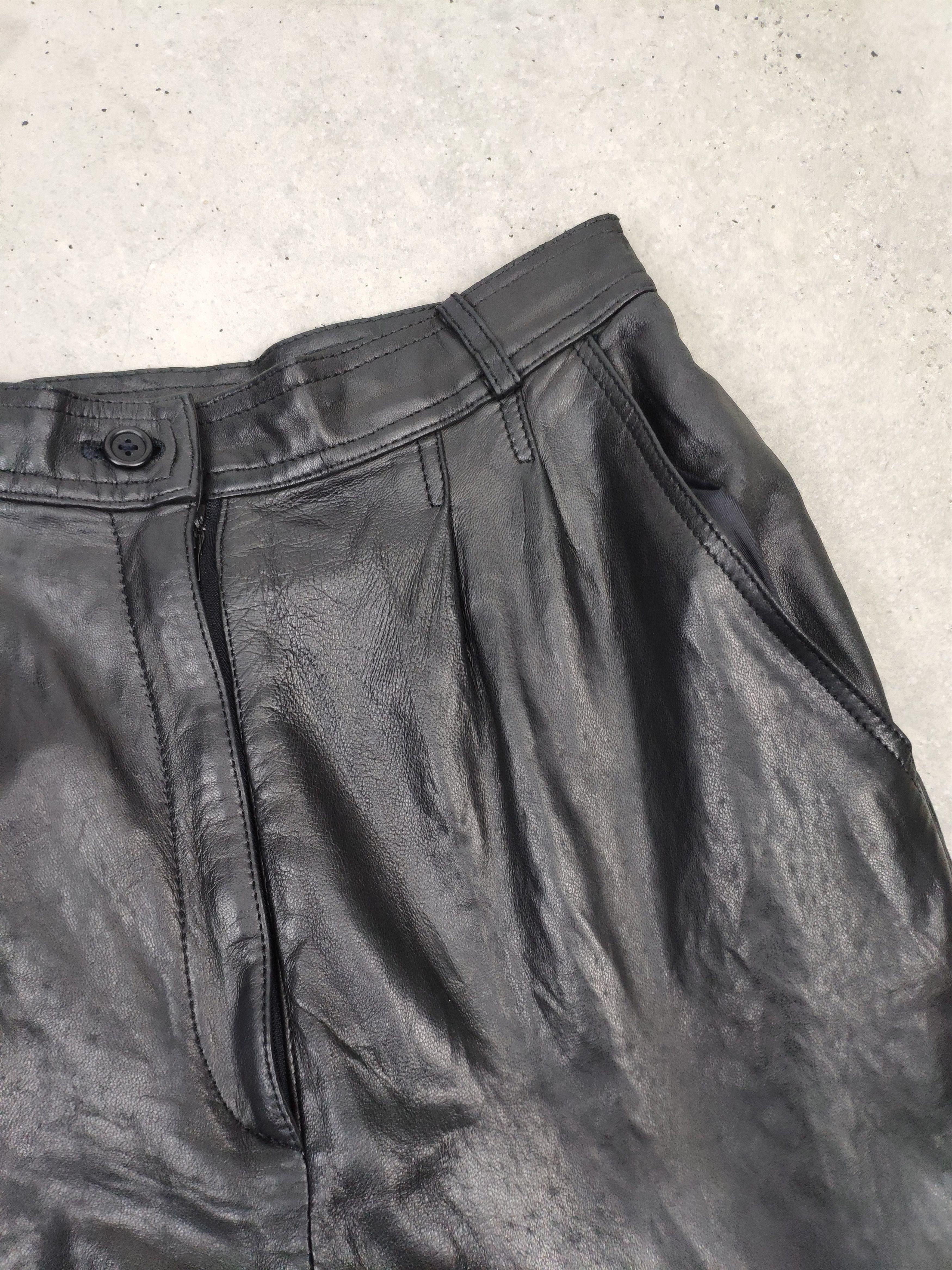 Genuine Leather × Japanese Brand × Vintage Vintage Leather Pants Josephine Size 23" - 5 Thumbnail