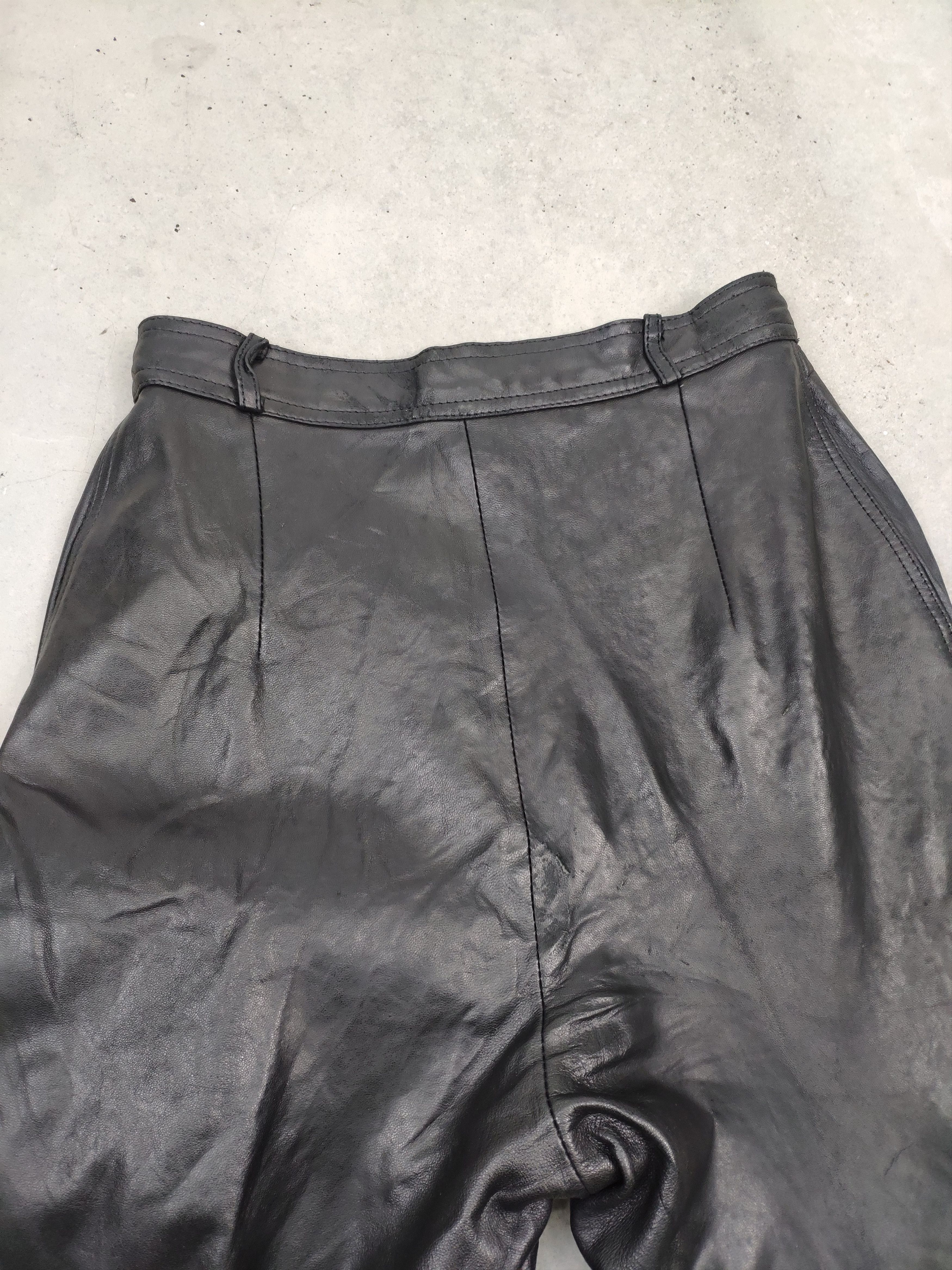 Genuine Leather × Japanese Brand × Vintage Vintage Leather Pants Josephine Size 23" - 14 Thumbnail