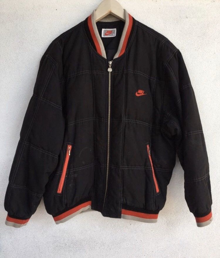 Nike Vintage Nike Air Jordan Jacket bumber jacket Size US L / EU 52-54 / 3 - 1 Thumbnail