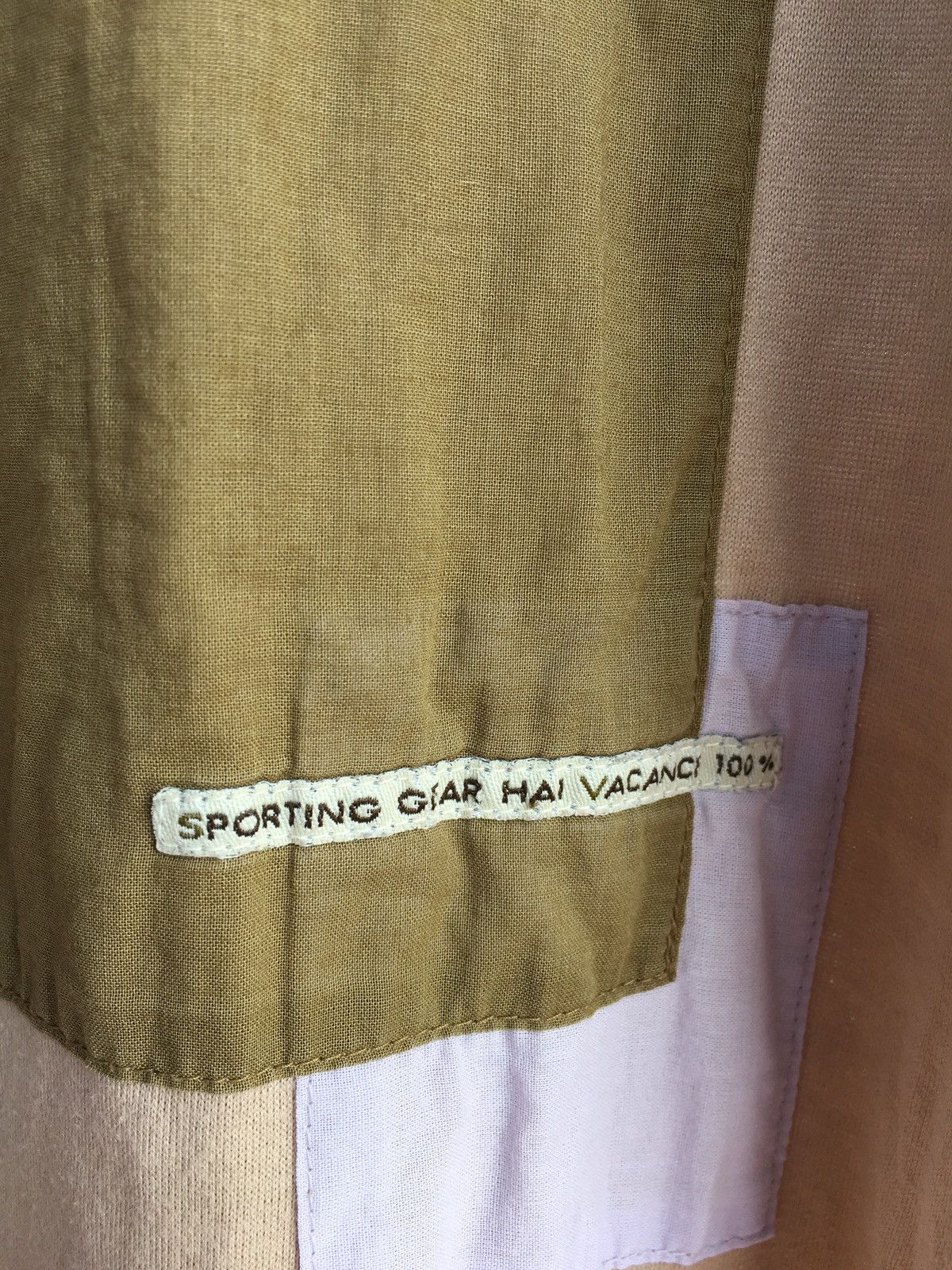 Hai Sporting Gear Issey Miyake Hai Sporting Gear Patchwork Design Size US M / EU 48-50 / 2 - 5 Thumbnail