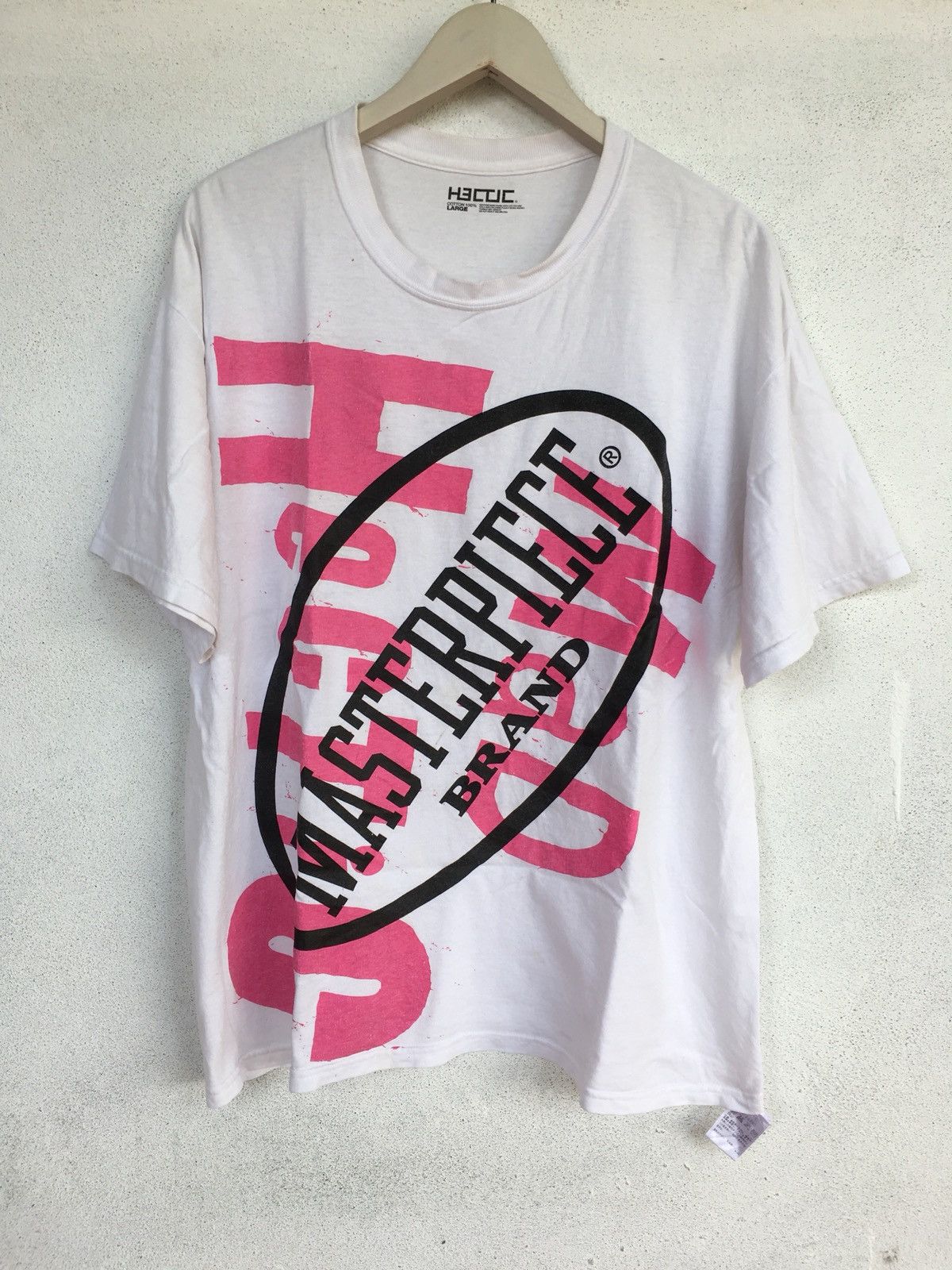 Japanese Brand Mad Hectic X Masterpiece Overprint T Shirt Size US L / EU 52-54 / 3 - 1 Thumbnail