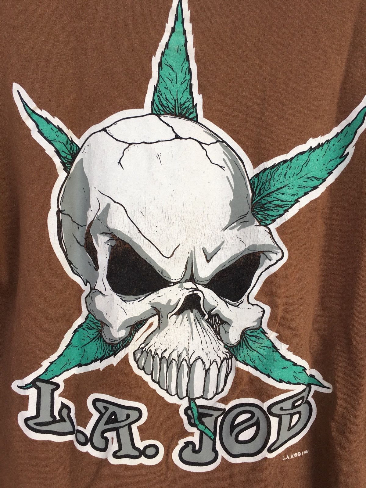 Vintage Vintage 90s L.A. Job streetwear T Shirt Size US M / EU 48-50 / 2 - 4 Thumbnail