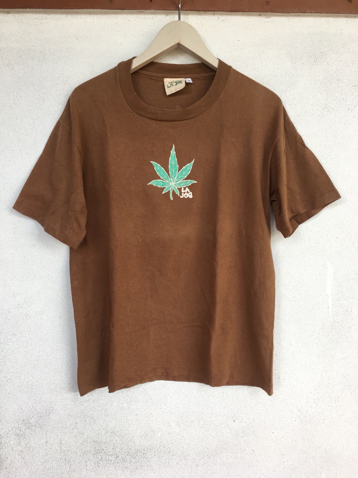 Vintage Vintage 90s L.A. Job streetwear T Shirt Size US M / EU 48-50 / 2 - 1 Thumbnail