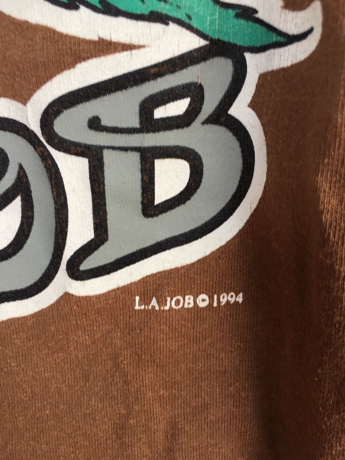 Vintage Vintage 90s L.A. Job streetwear T Shirt Size US M / EU 48-50 / 2 - 5 Thumbnail