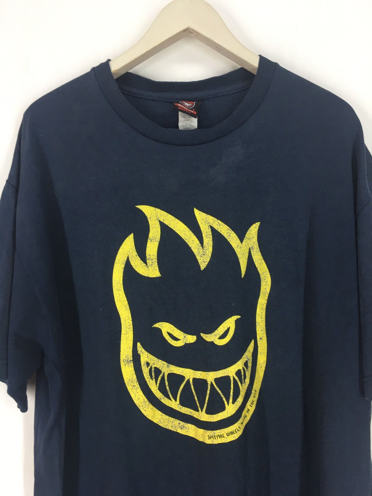 Spitfire Vintage Y2K Spitfire Wheels skateboard t shirt Size US XL / EU 56 / 4 - 3 Thumbnail