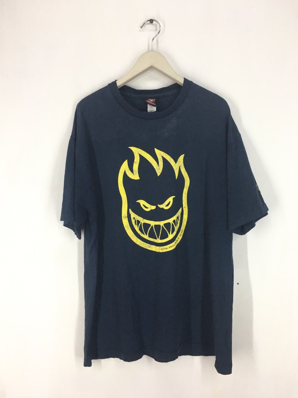 Spitfire Vintage Y2K Spitfire Wheels skateboard t shirt Size US XL / EU 56 / 4 - 1 Thumbnail