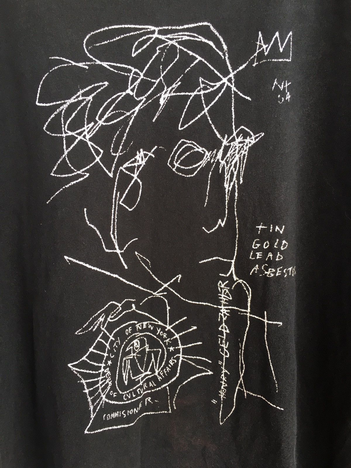 Jean-Michel Basquiat Jean Michel Basquiat Pop Art T Shirt Size US XL / EU 56 / 4 - 3 Thumbnail