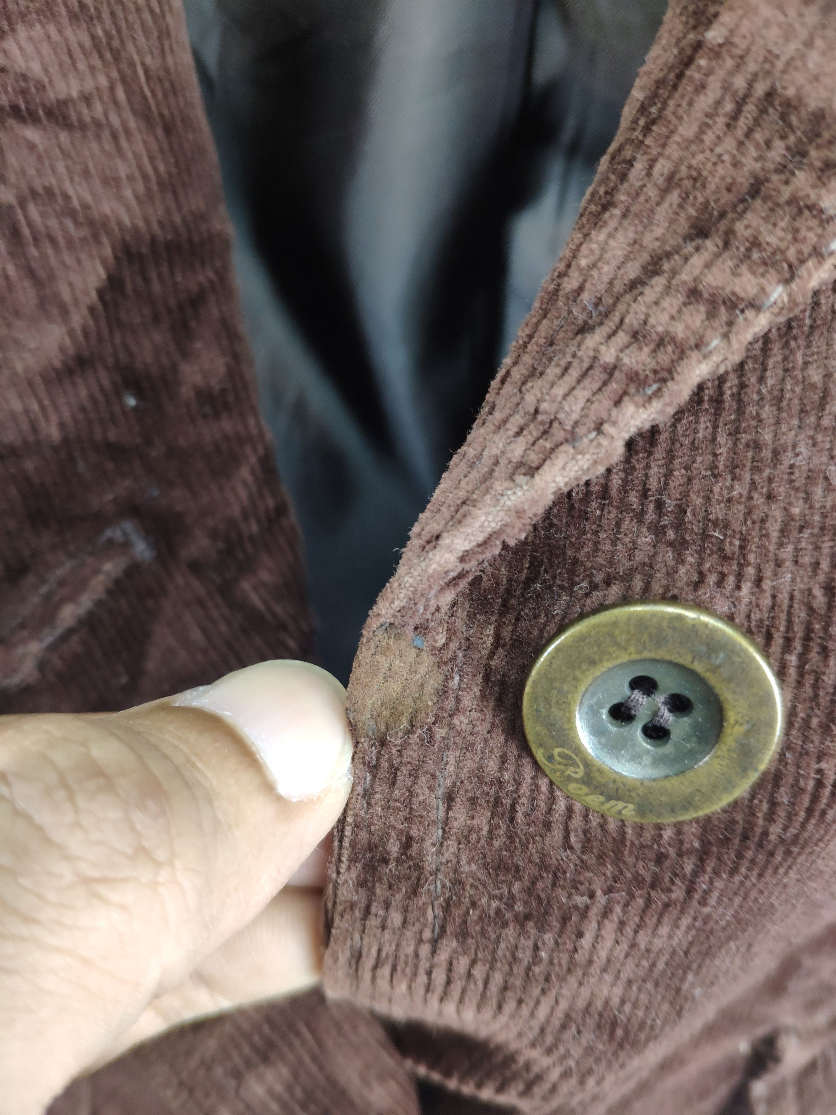 Le Grande Bleu (L.G.B.) × Vintage Vintage Corduroy Blazer Travis Style by ROEM Size XS / US 0-2 / IT 36-38 - 9 Thumbnail