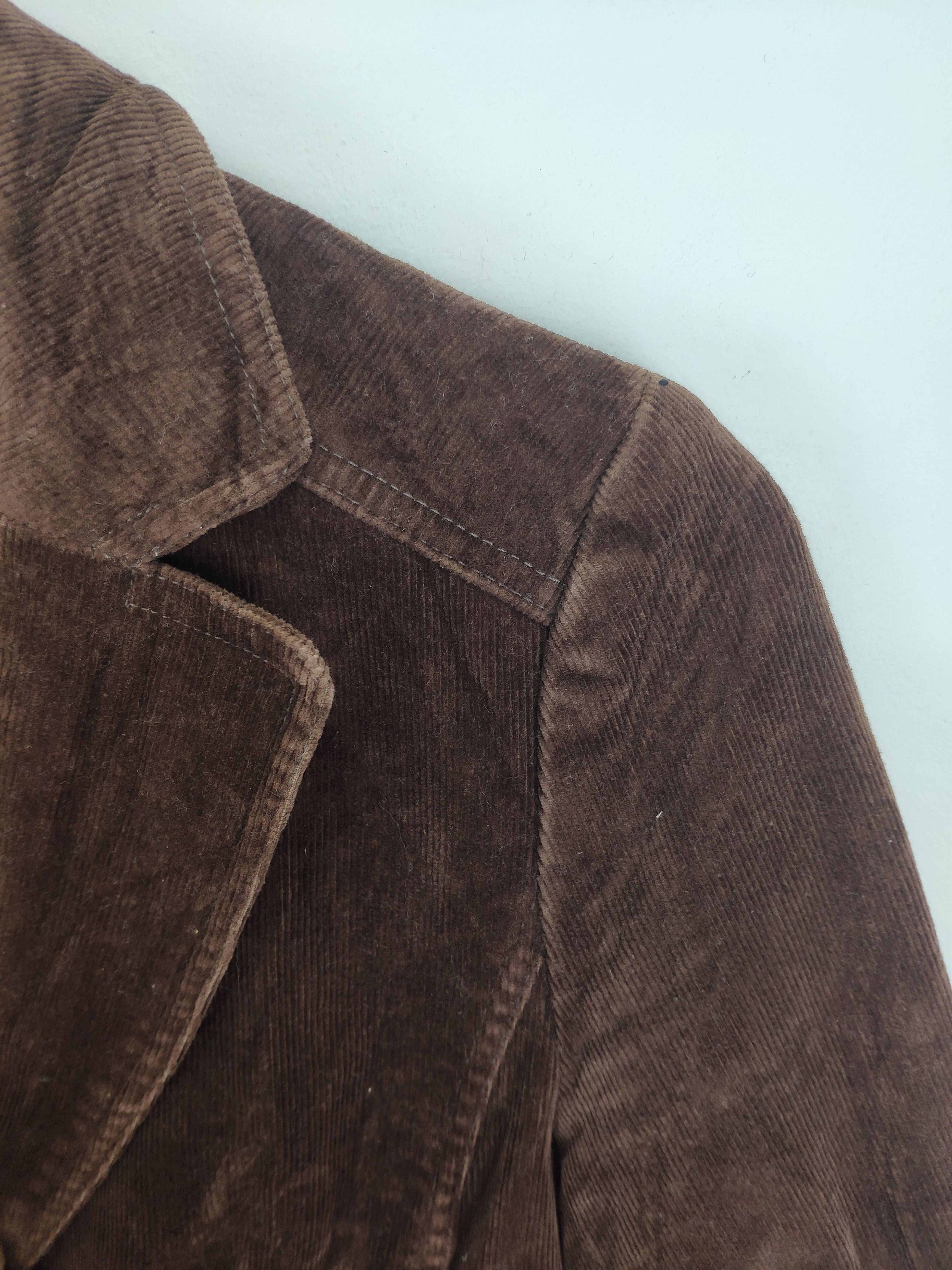 Le Grande Bleu (L.G.B.) × Vintage Vintage Corduroy Blazer Travis Style by ROEM Size XS / US 0-2 / IT 36-38 - 8 Thumbnail
