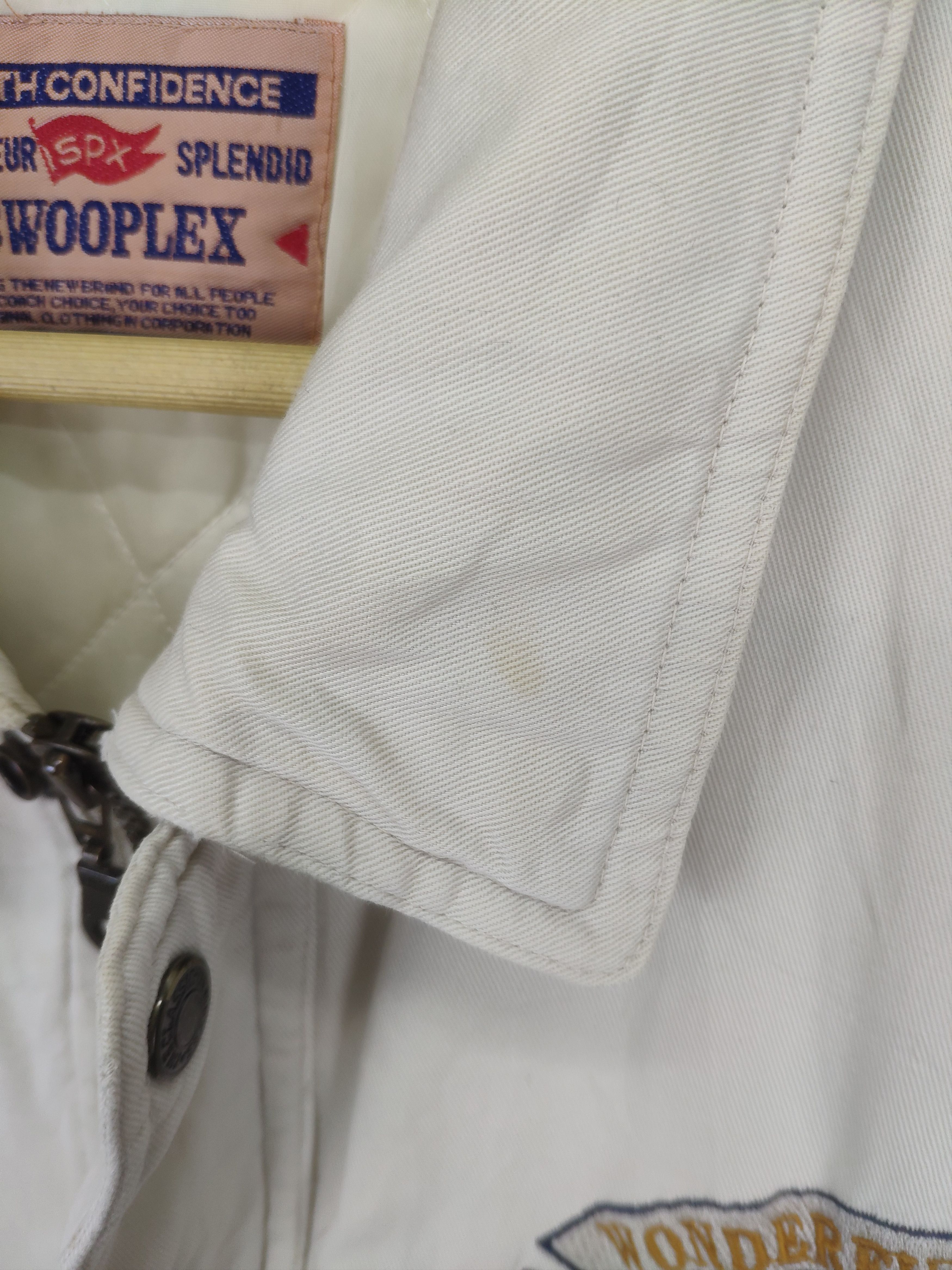 Japanese Brand × Vintage Vintage Bomber Style Jacket Lining Quilted SWOOPLEX Size US XL / EU 56 / 4 - 12 Thumbnail