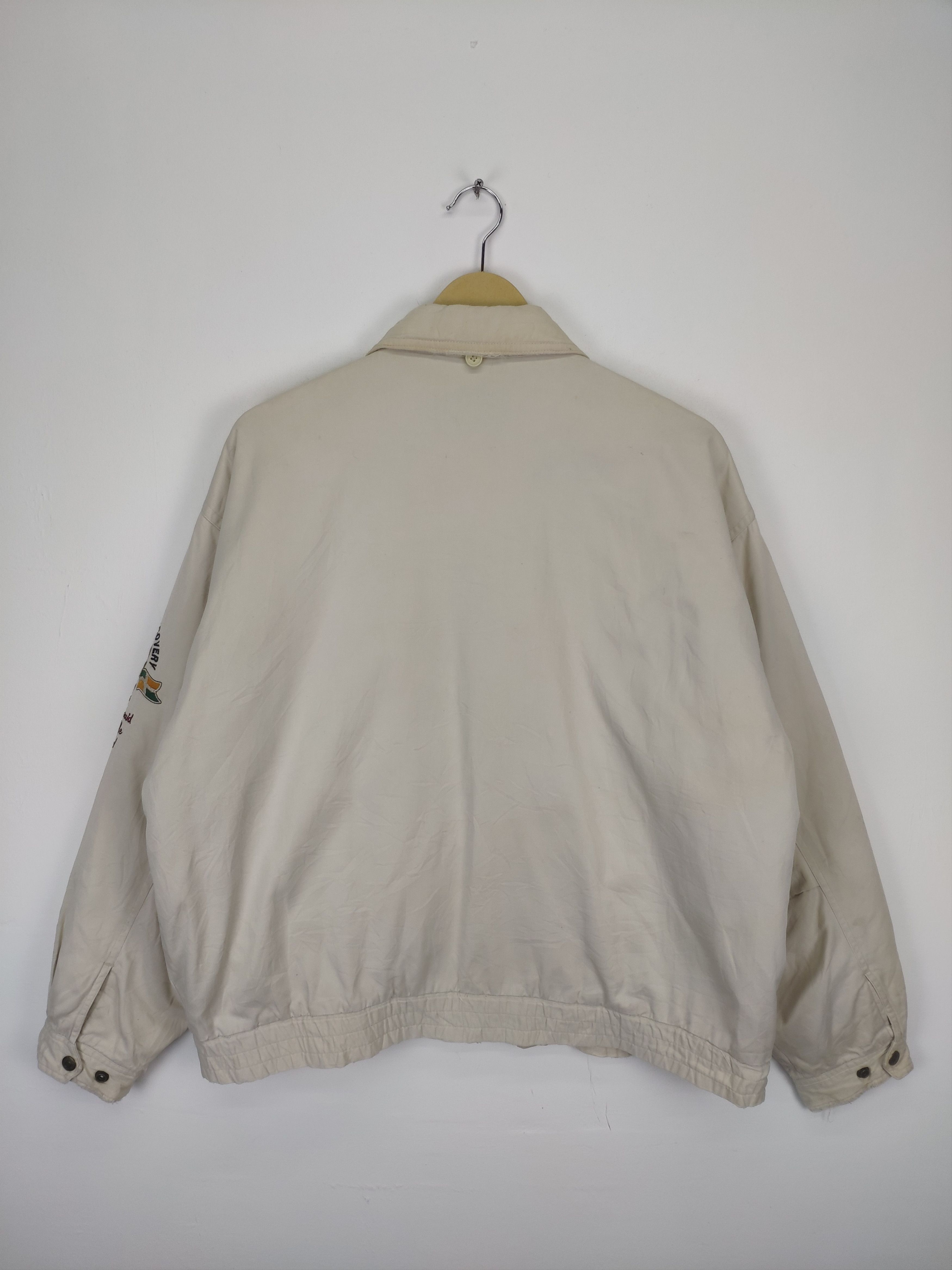 Japanese Brand × Vintage Vintage Bomber Style Jacket Lining Quilted SWOOPLEX Size US XL / EU 56 / 4 - 22 Thumbnail