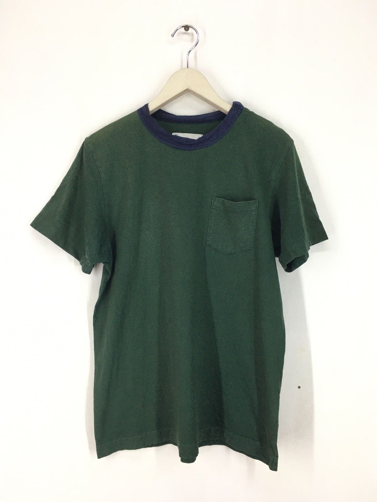 Sacai Sacai Buttoned Shoulder Pocket Tee Size US M / EU 48-50 / 2 - 1 Thumbnail