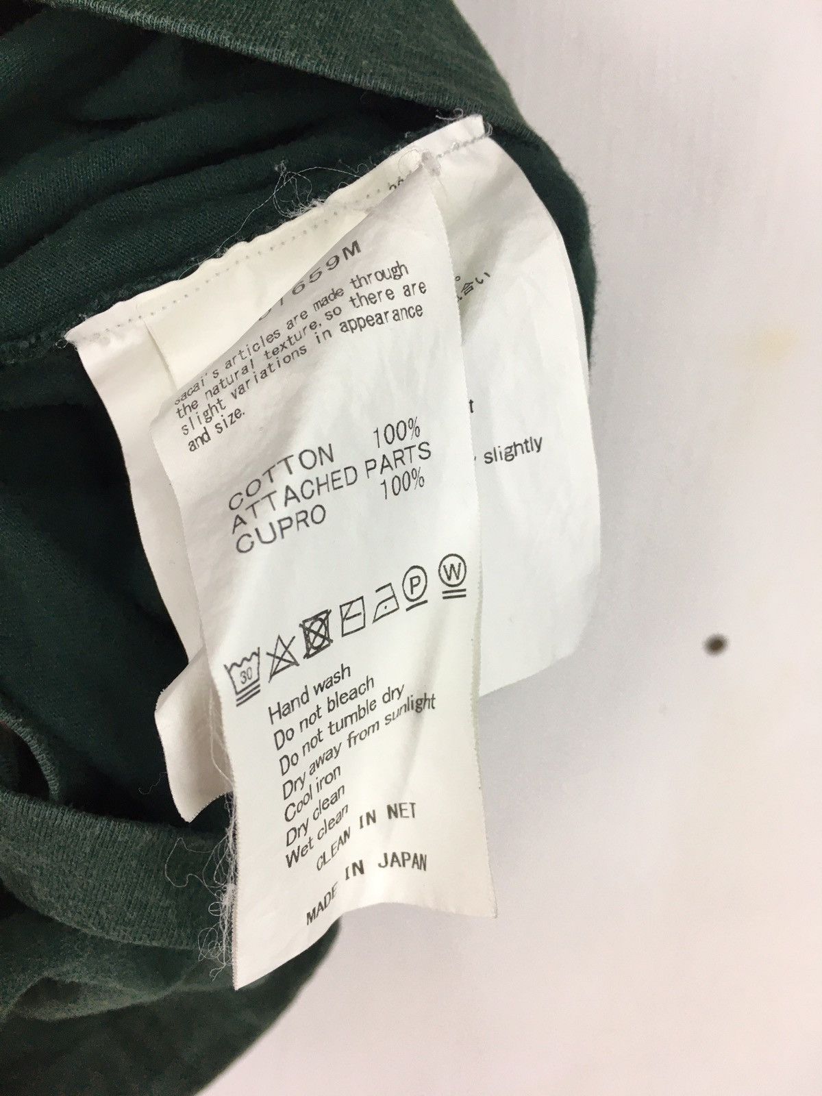 Sacai Sacai Buttoned Shoulder Pocket Tee Size US M / EU 48-50 / 2 - 5 Thumbnail