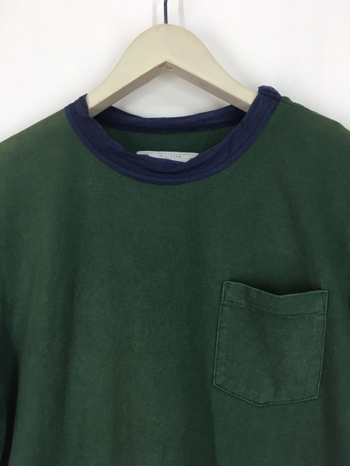 Sacai Sacai Buttoned Shoulder Pocket Tee Size US M / EU 48-50 / 2 - 3 Thumbnail