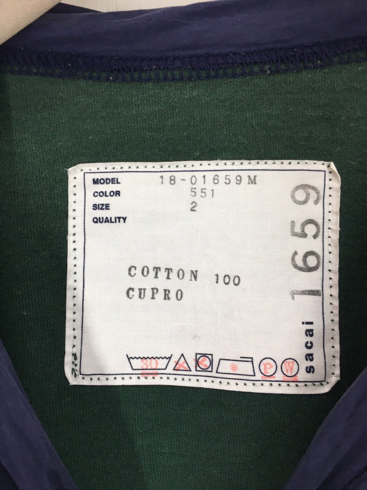 Sacai Sacai Buttoned Shoulder Pocket Tee Size US M / EU 48-50 / 2 - 4 Thumbnail