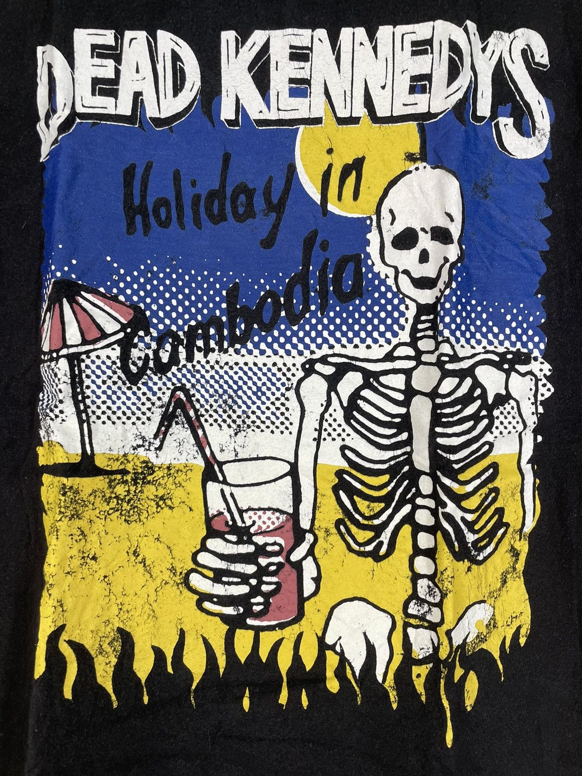 Band Tees Dead Kennedy’s Holiday In Cambodia punk band T-shirt Size US M / EU 48-50 / 2 - 3 Thumbnail