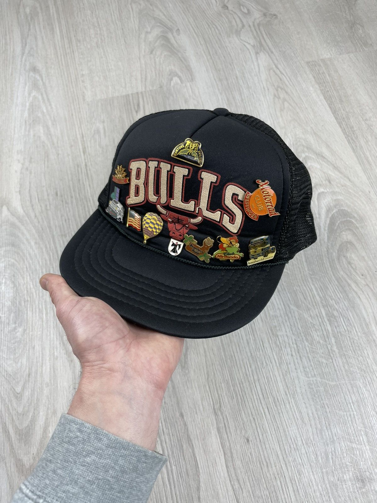 NBA Vintage NBA Chicago Bulls Cap Snapback Hat Size ONE SIZE - 1 Thumbnail