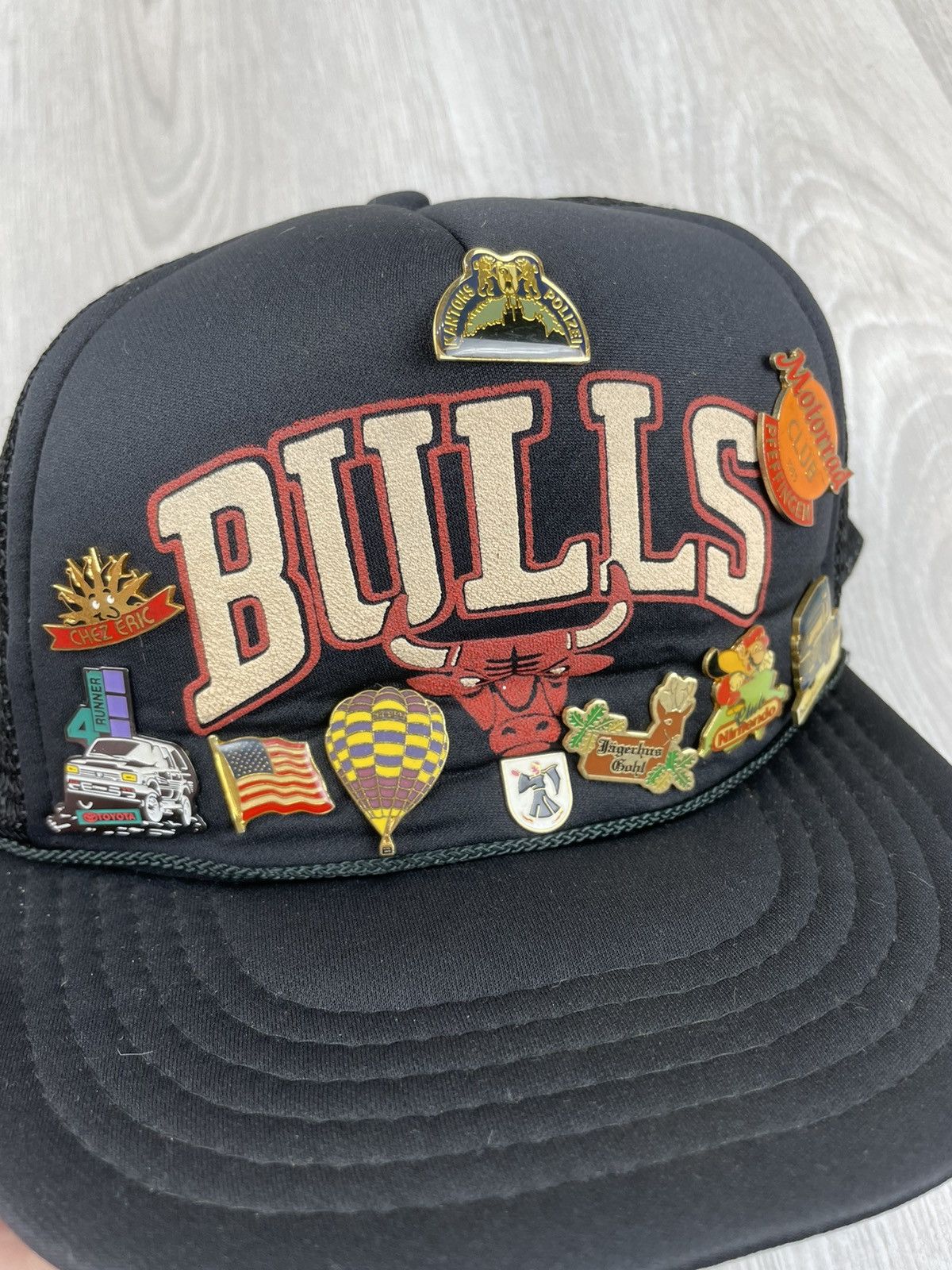 NBA Vintage NBA Chicago Bulls Cap Snapback Hat Size ONE SIZE - 7 Thumbnail