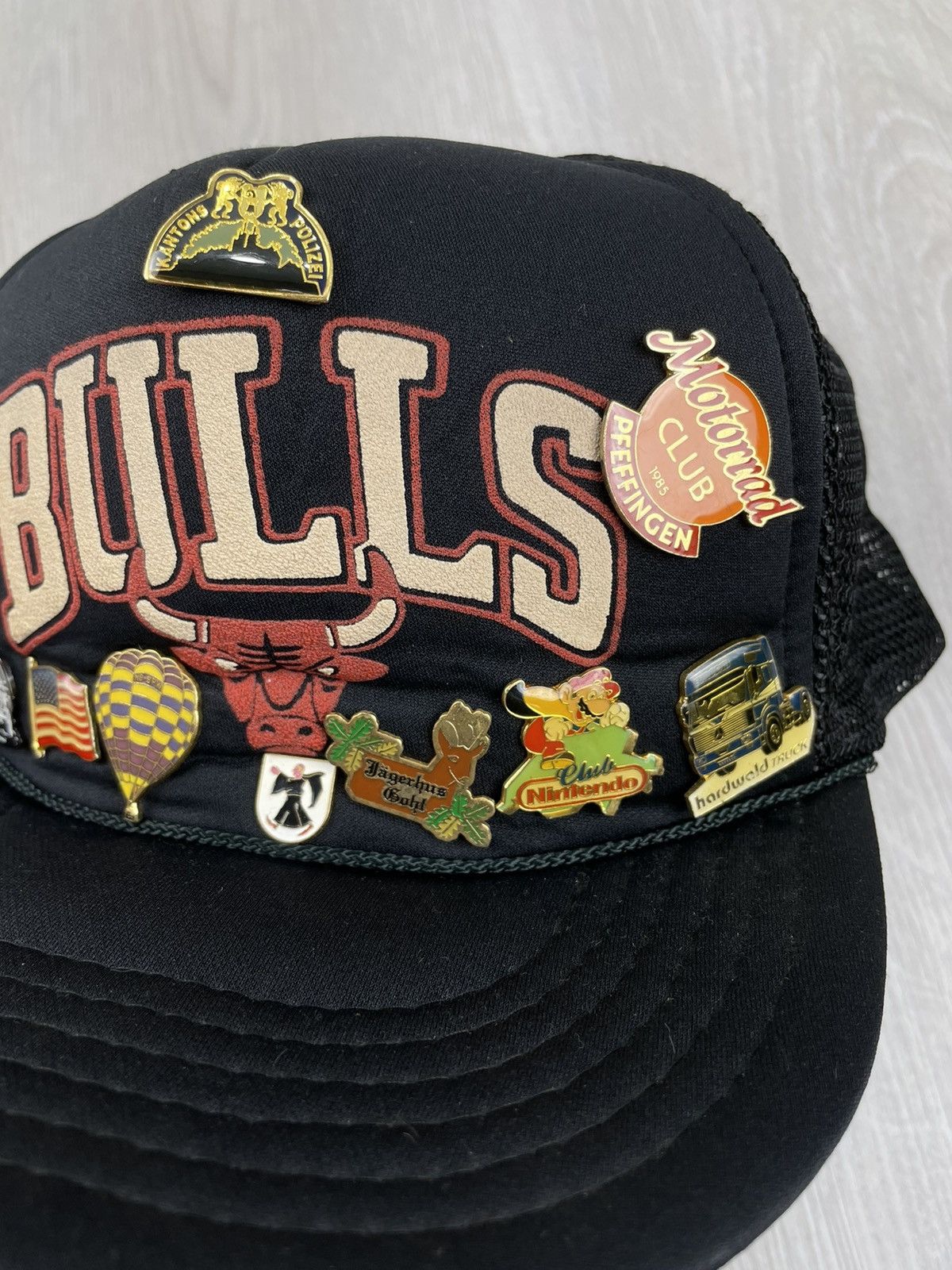 NBA Vintage NBA Chicago Bulls Cap Snapback Hat Size ONE SIZE - 9 Thumbnail