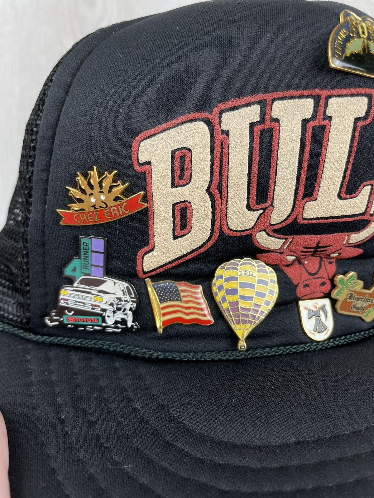 NBA Vintage NBA Chicago Bulls Cap Snapback Hat Size ONE SIZE - 8 Thumbnail