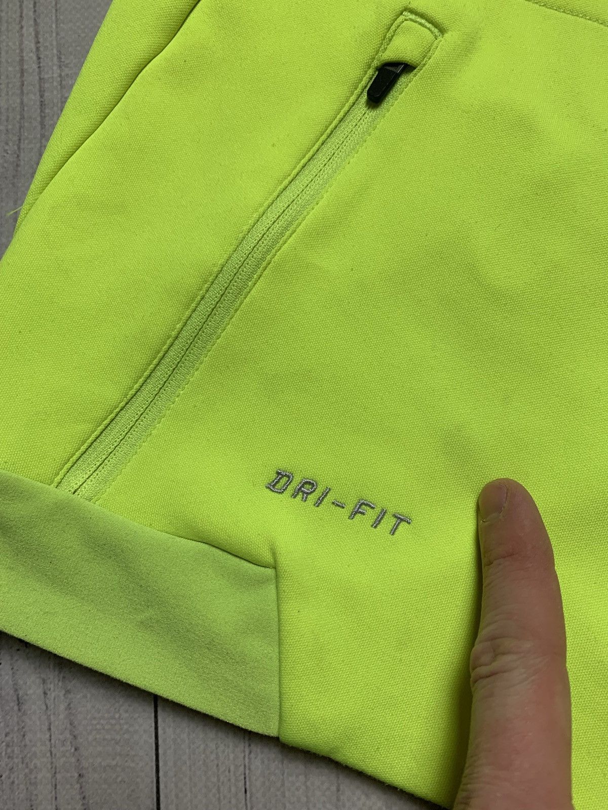 Vintage Brazil Nike soccer track jacket toxic yellow Size XL Size US XL / EU 56 / 4 - 4 Thumbnail