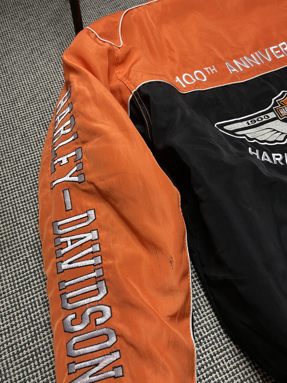 Harley Davidson × Vintage Rare vintage Harley Davidson jacket 100 th y2k Size US XL / EU 56 / 4 - 8 Thumbnail