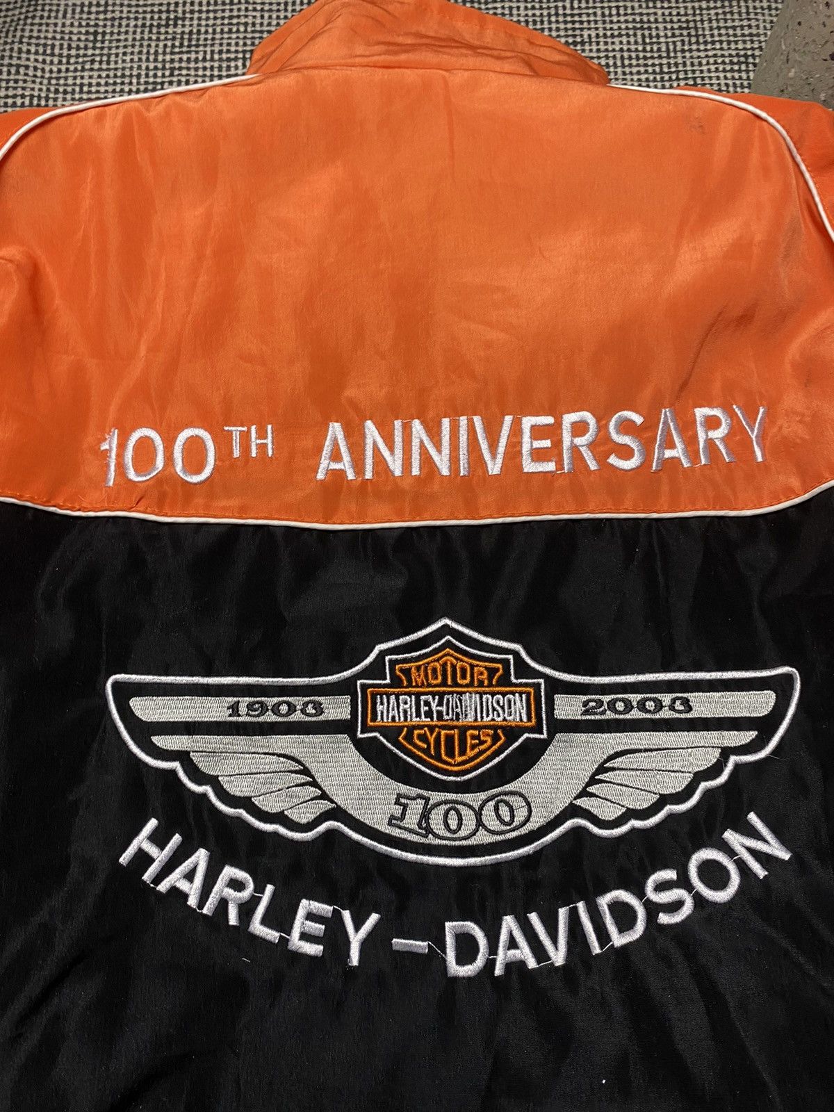 Harley Davidson × Vintage Rare vintage Harley Davidson jacket 100 th y2k Size US XL / EU 56 / 4 - 10 Thumbnail