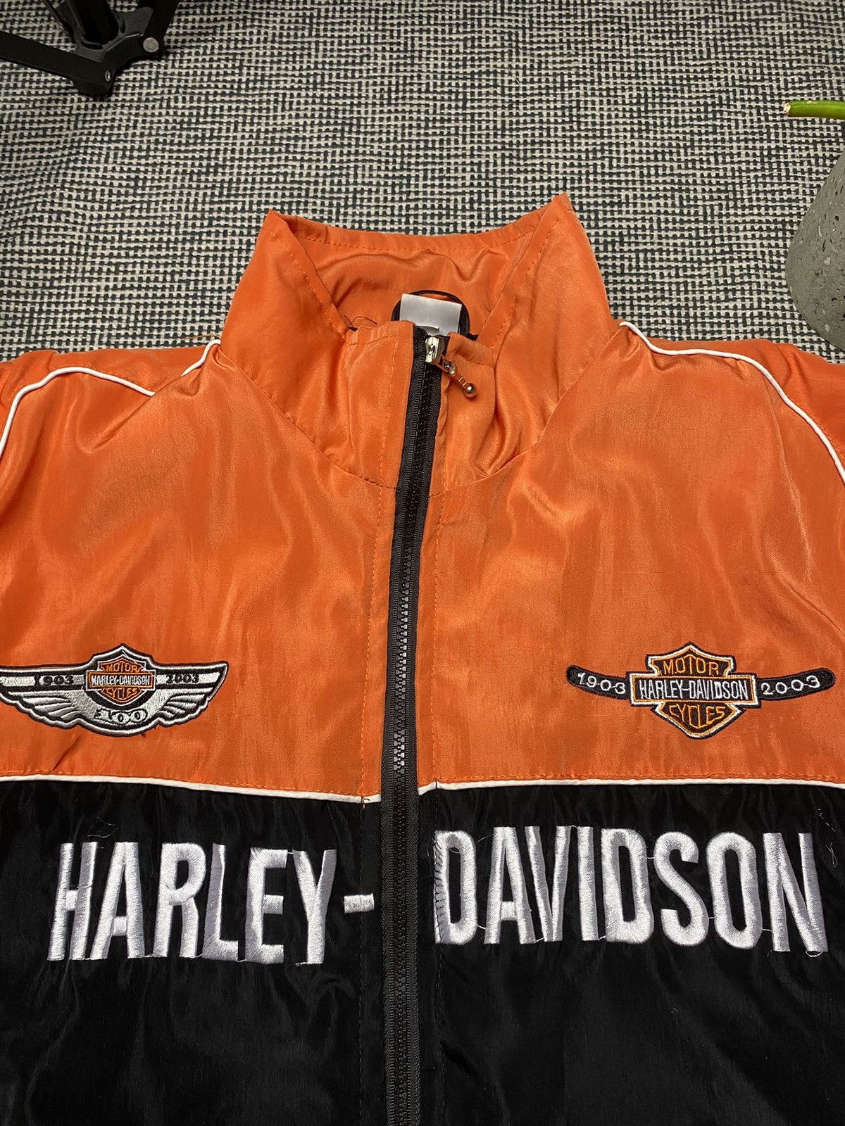 Harley Davidson × Vintage Rare vintage Harley Davidson jacket 100 th y2k Size US XL / EU 56 / 4 - 5 Thumbnail
