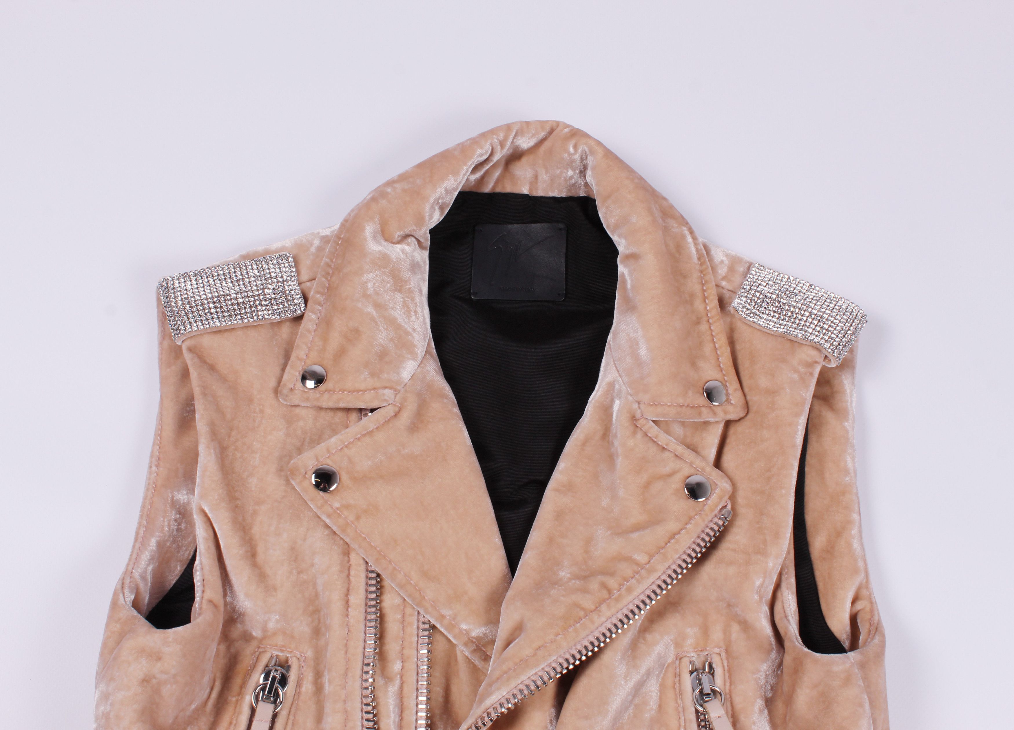 Giuseppe Zanotti Giuseppe Zanotti Swarovski Vest Size M / US 6-8 / IT 42-44 - 2 Thumbnail
