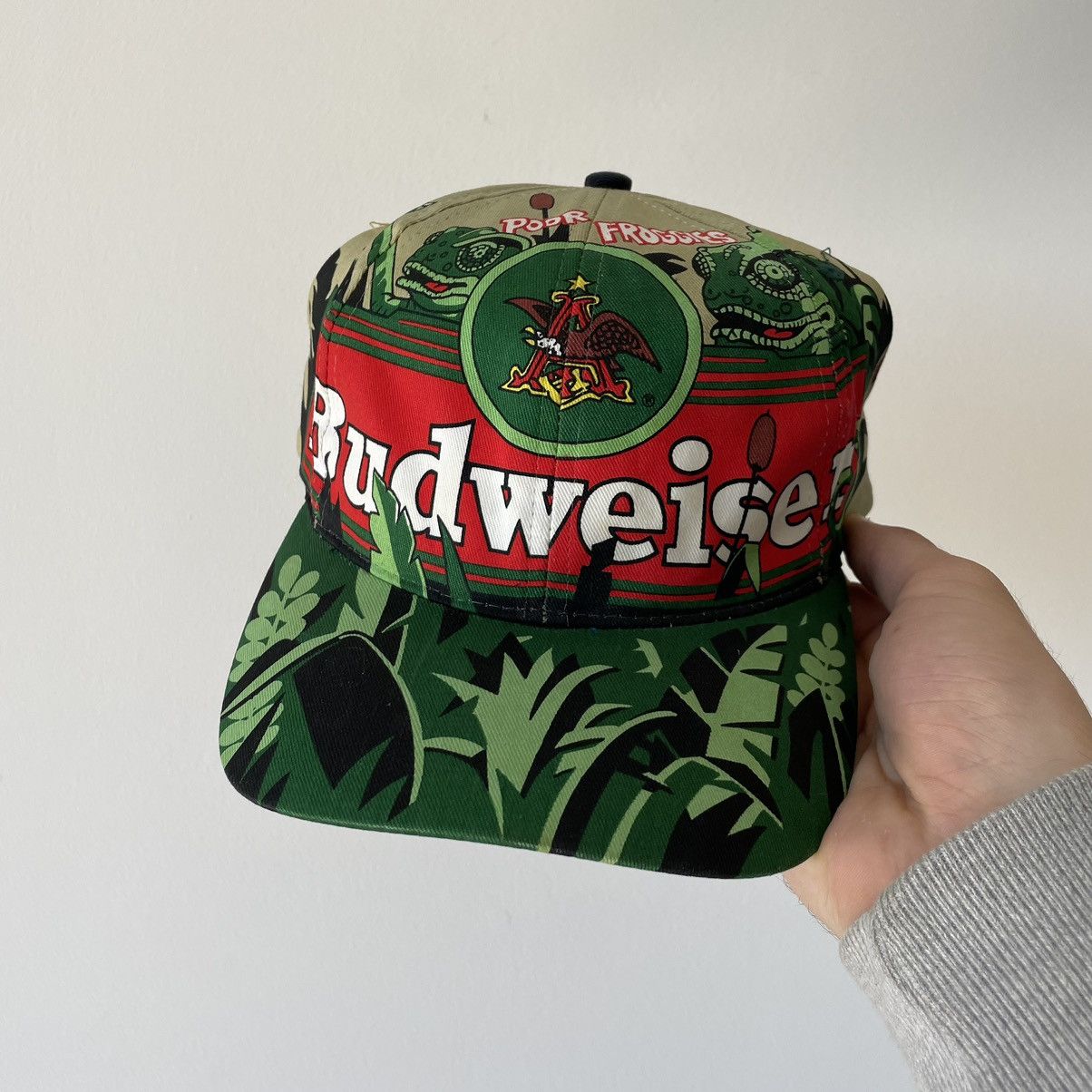 Budweiser Vintage Vintage Budweiser Bud Beer Hat Grailed