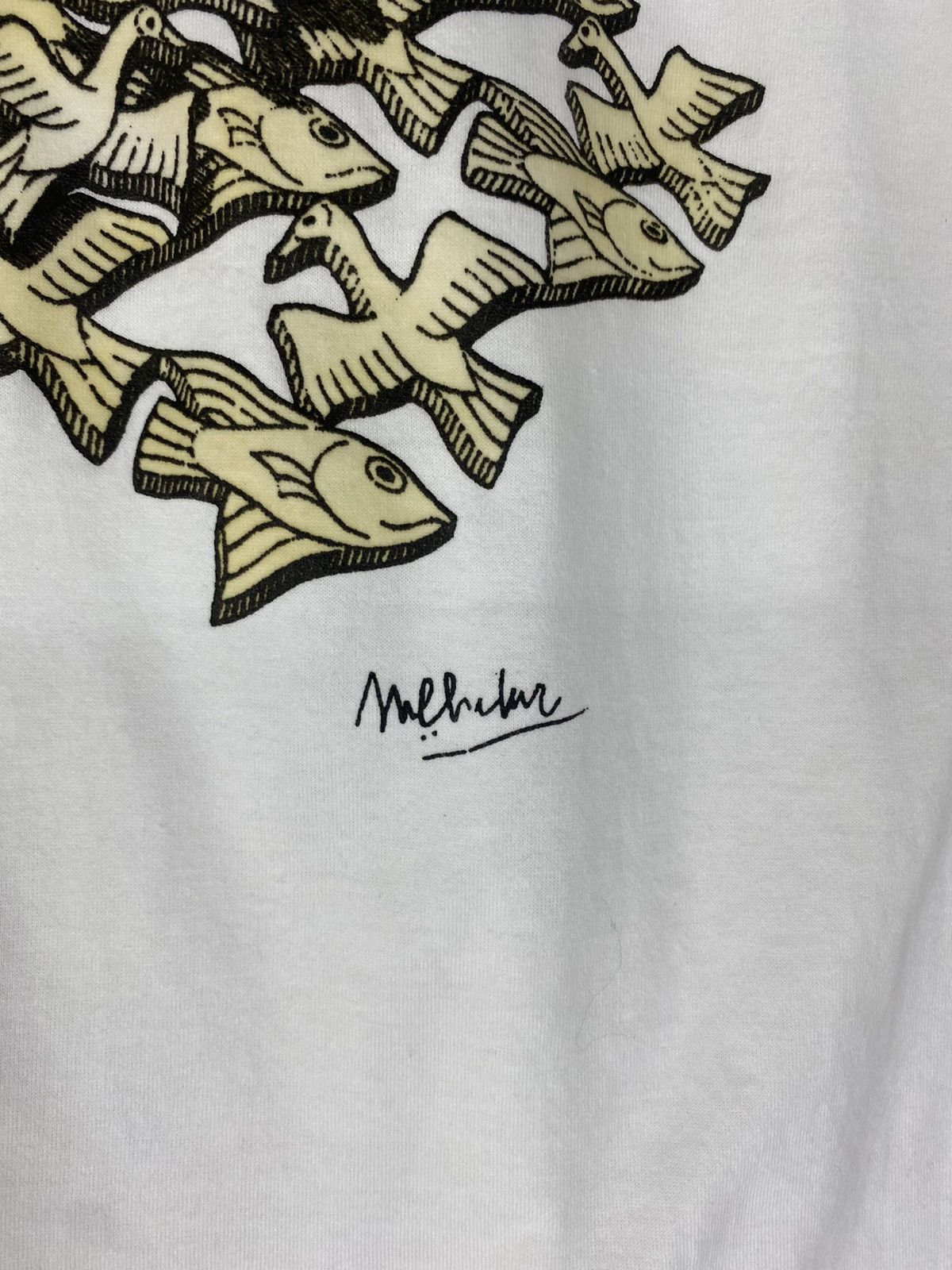 Vintage Vintage rare Mc Esher flying fish Size US M / EU 48-50 / 2 - 5 Thumbnail