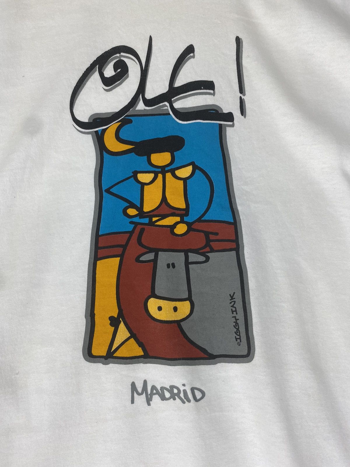 Keith Haring × Vintage Vintage rare Art by Iggy Ink ole madrid Size US M / EU 48-50 / 2 - 3 Thumbnail