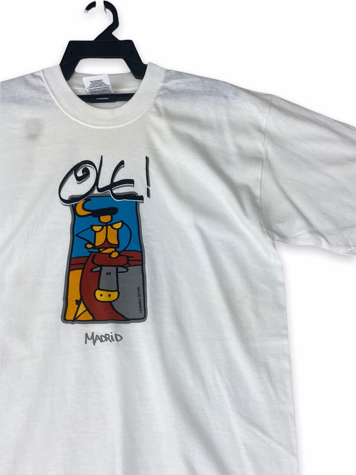 Keith Haring × Vintage Vintage rare Art by Iggy Ink ole madrid Size US M / EU 48-50 / 2 - 2 Thumbnail