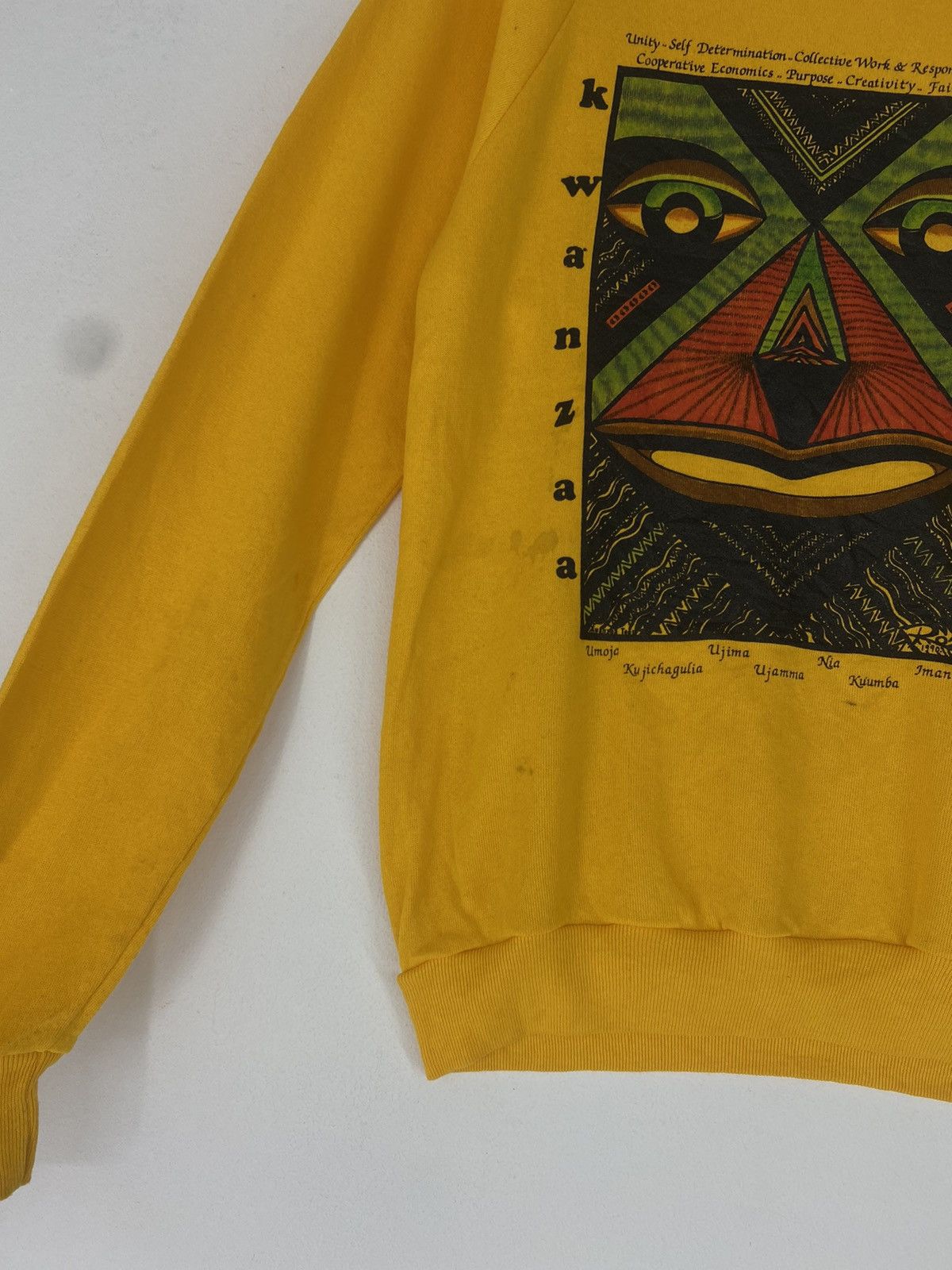 Vintage Vintage rare Kwanzaa art Size US M / EU 48-50 / 2 - 7 Thumbnail