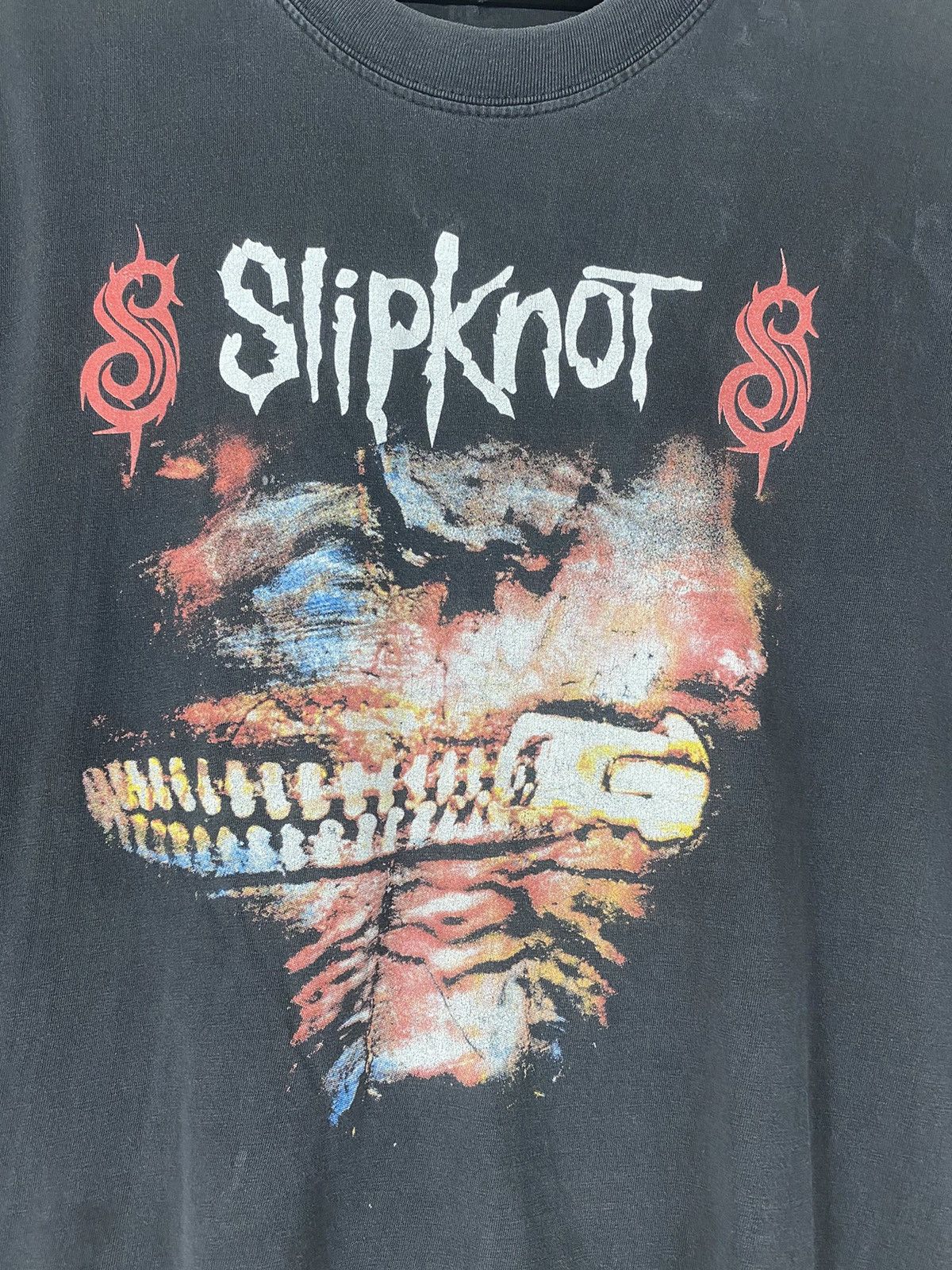 Band Tees × Vintage Vintage rare Slipknot band metal Size US L / EU 52-54 / 3 - 3 Thumbnail
