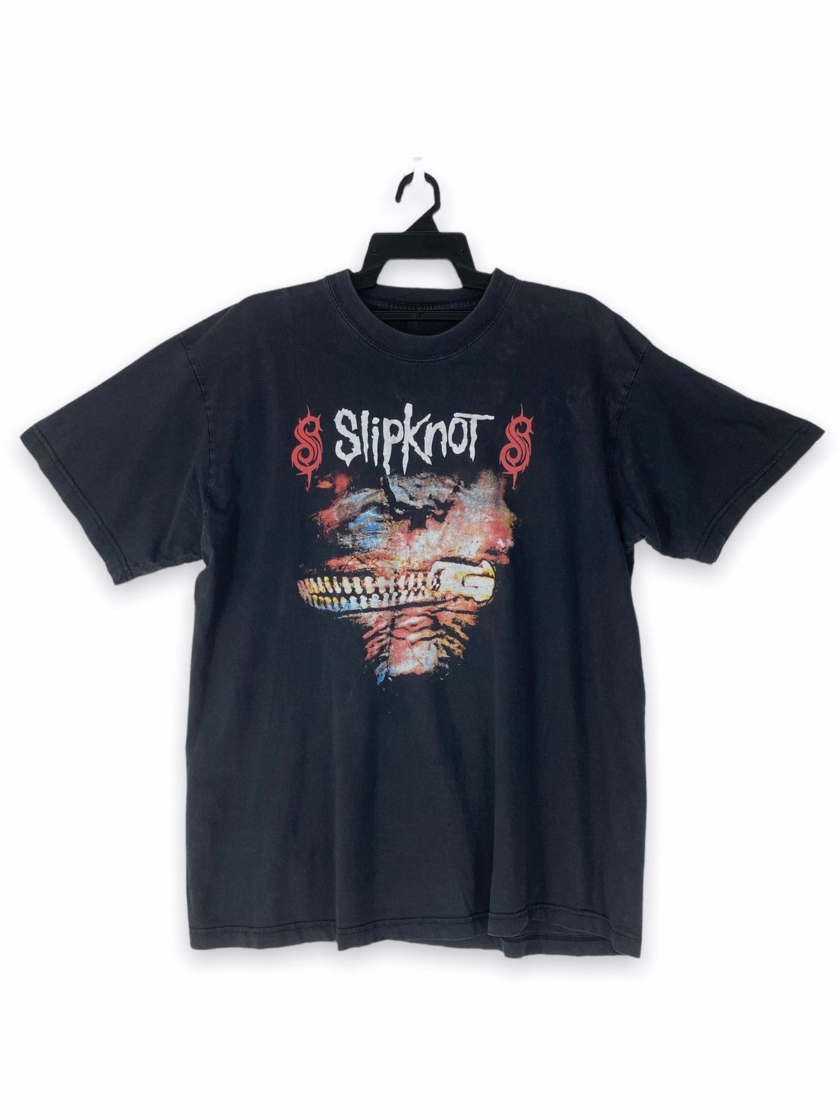 Band Tees × Vintage Vintage rare Slipknot band metal Size US L / EU 52-54 / 3 - 1 Thumbnail