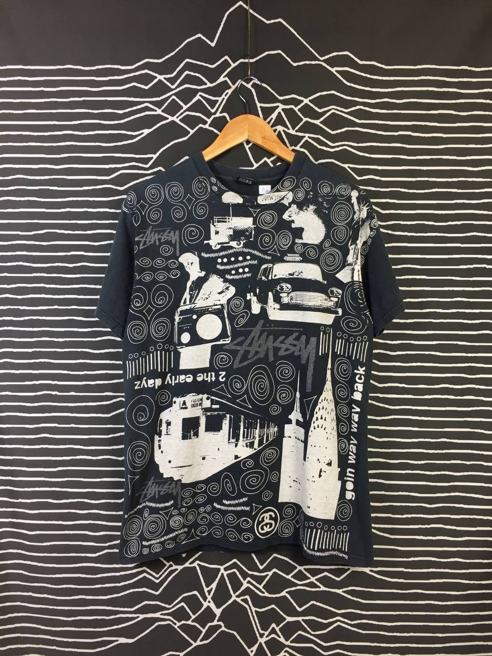 Stussy Vtg Stussy Skateboards All Over Print Tee Size US M / EU 48-50 / 2 - 1 Thumbnail