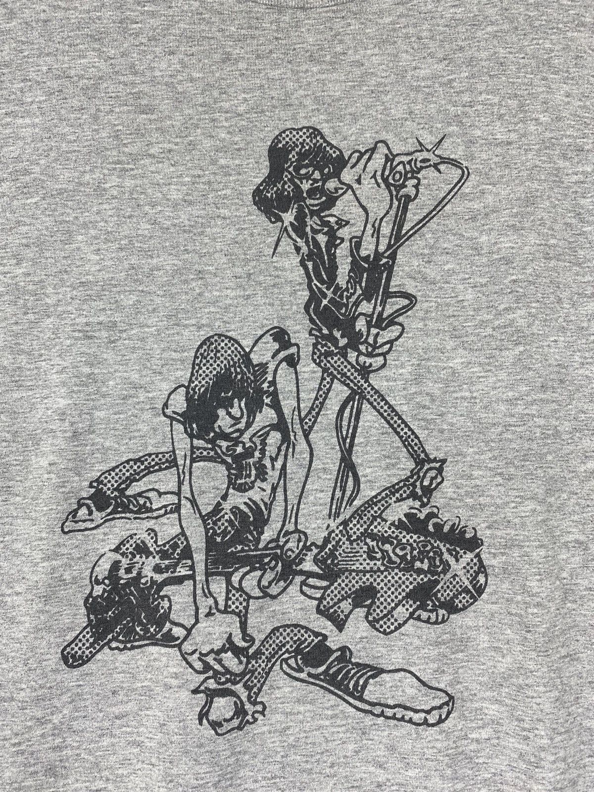 Band Tees Rare collaboration with ramones band punk Size US XL / EU 56 / 4 - 3 Thumbnail