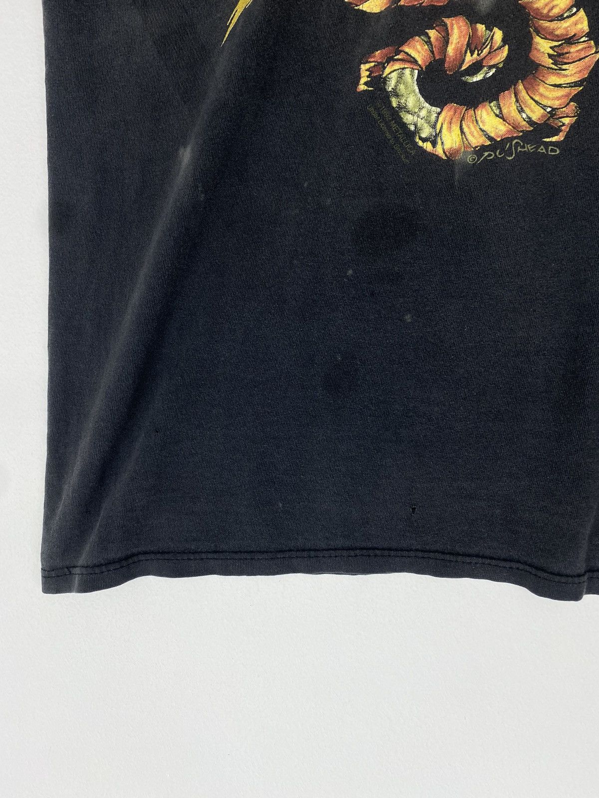 Band Tees × Vintage Vintage rare 1992 Metallica Pushead Size US L / EU 52-54 / 3 - 9 Thumbnail