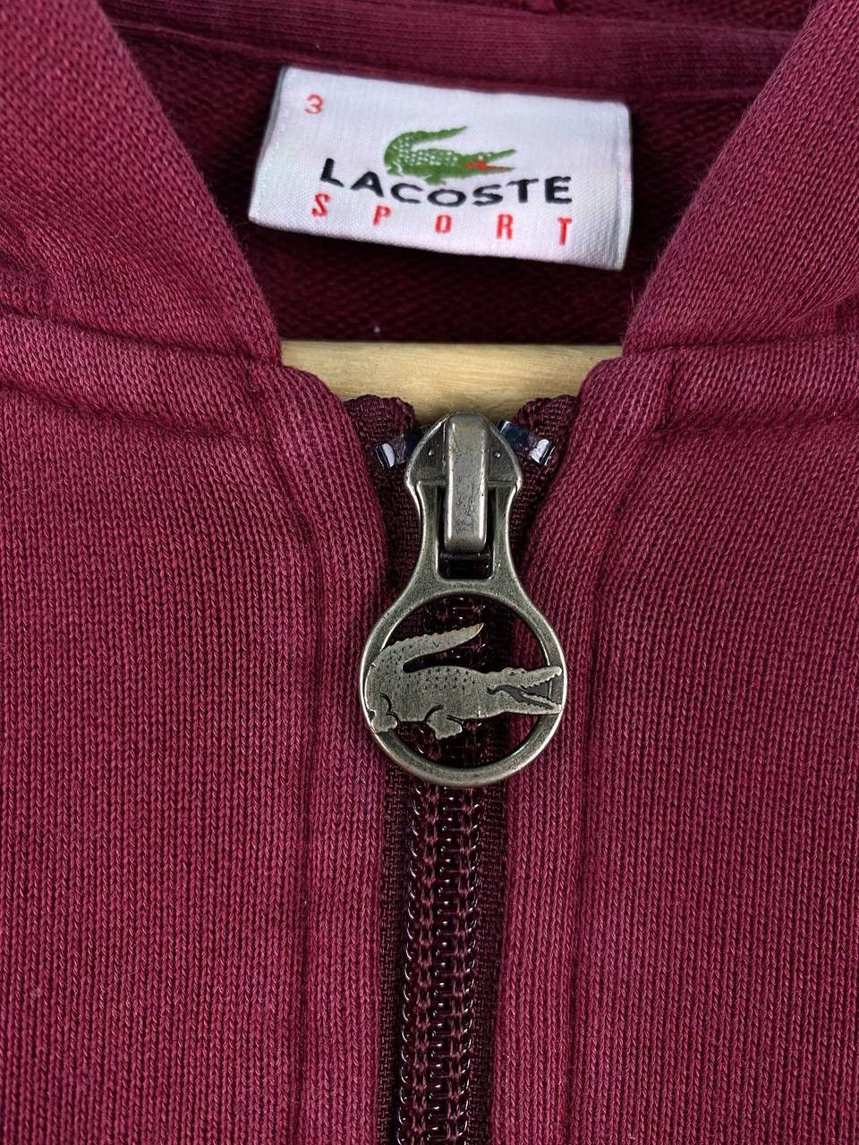 Lacoste × Vintage Vintage lacoste hoodie zipper Size US M / EU 48-50 / 2 - 4 Thumbnail