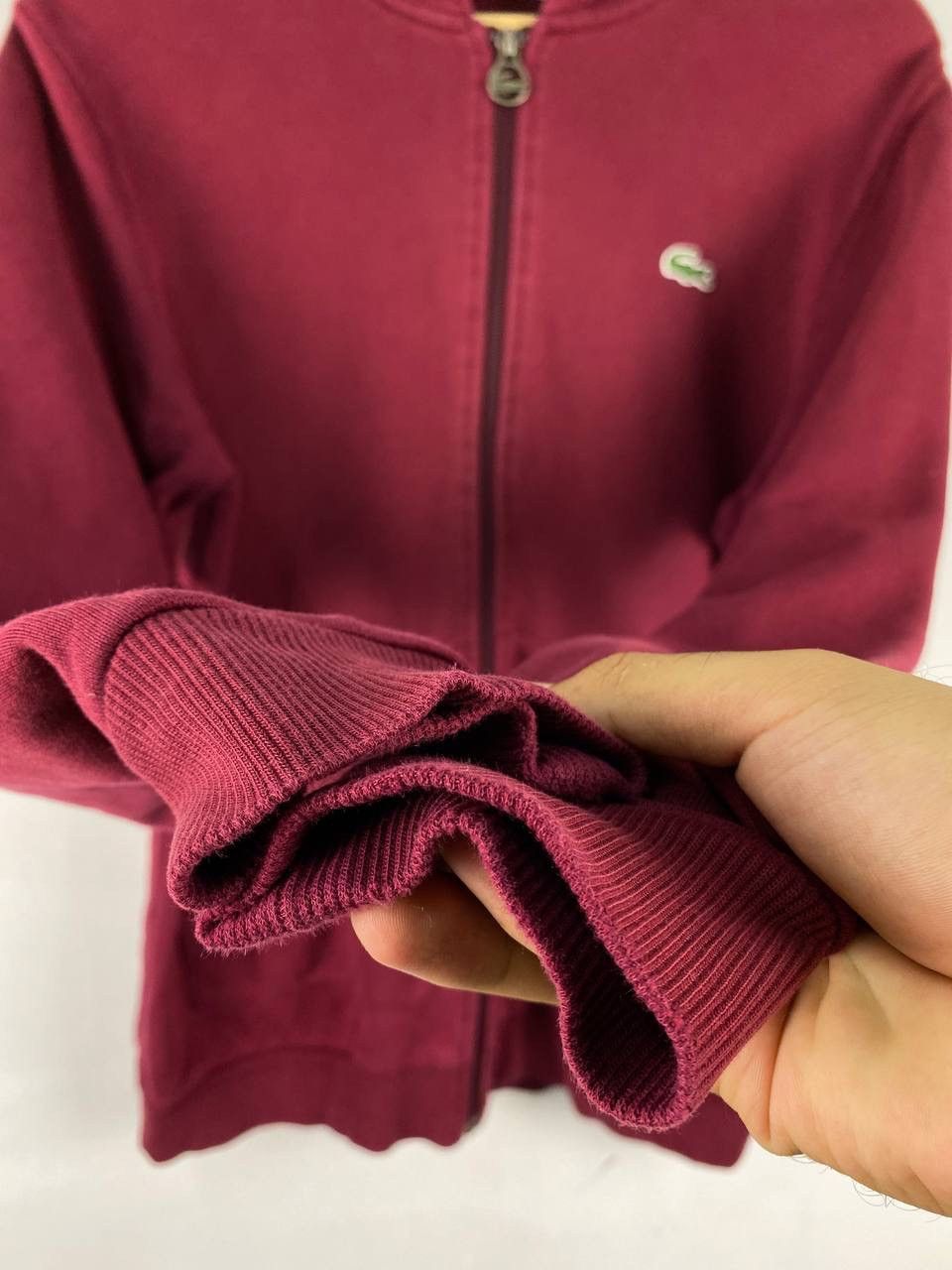 Lacoste × Vintage Vintage lacoste hoodie zipper Size US M / EU 48-50 / 2 - 9 Thumbnail