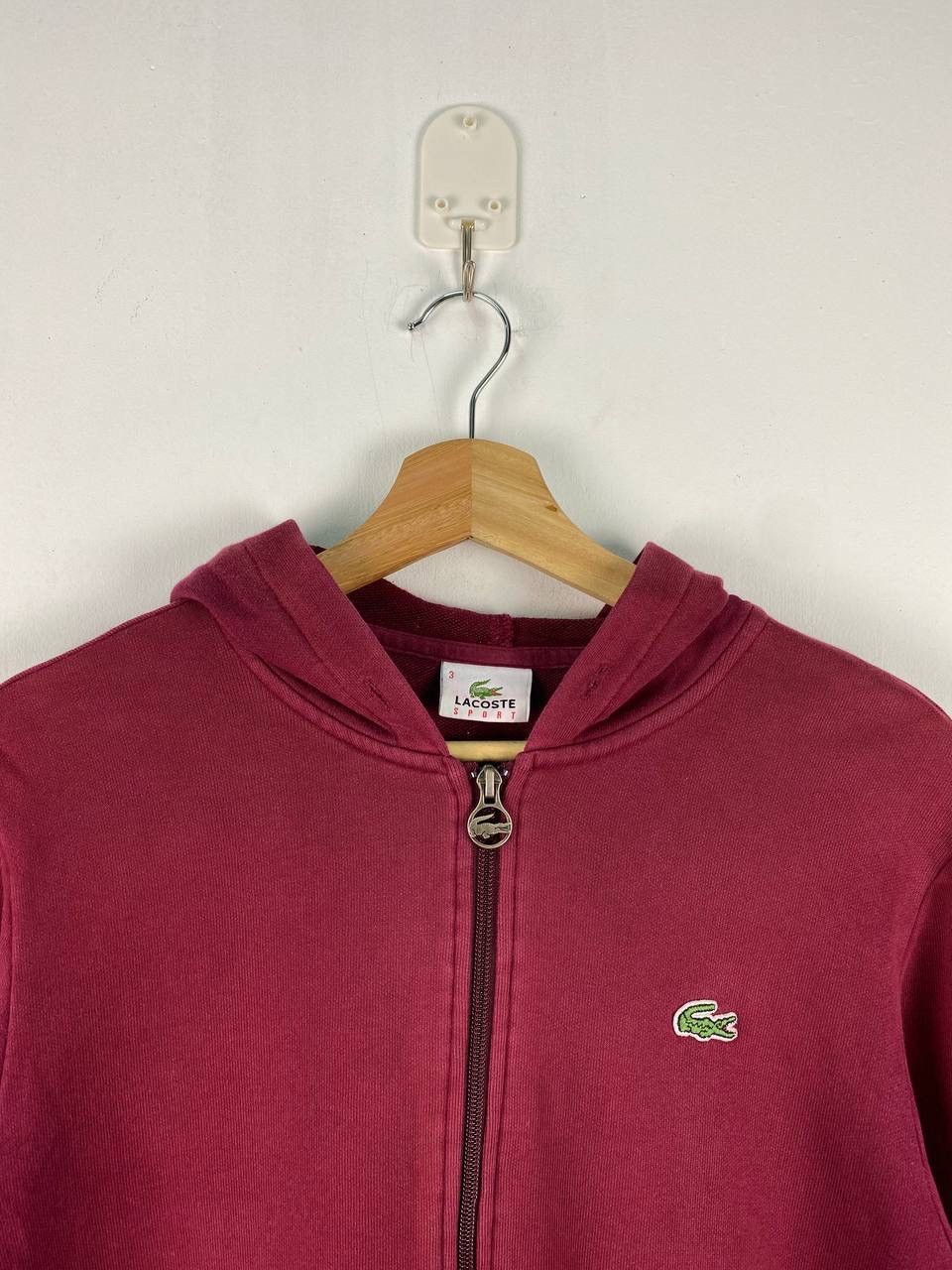 Lacoste × Vintage Vintage lacoste hoodie zipper Size US M / EU 48-50 / 2 - 2 Thumbnail
