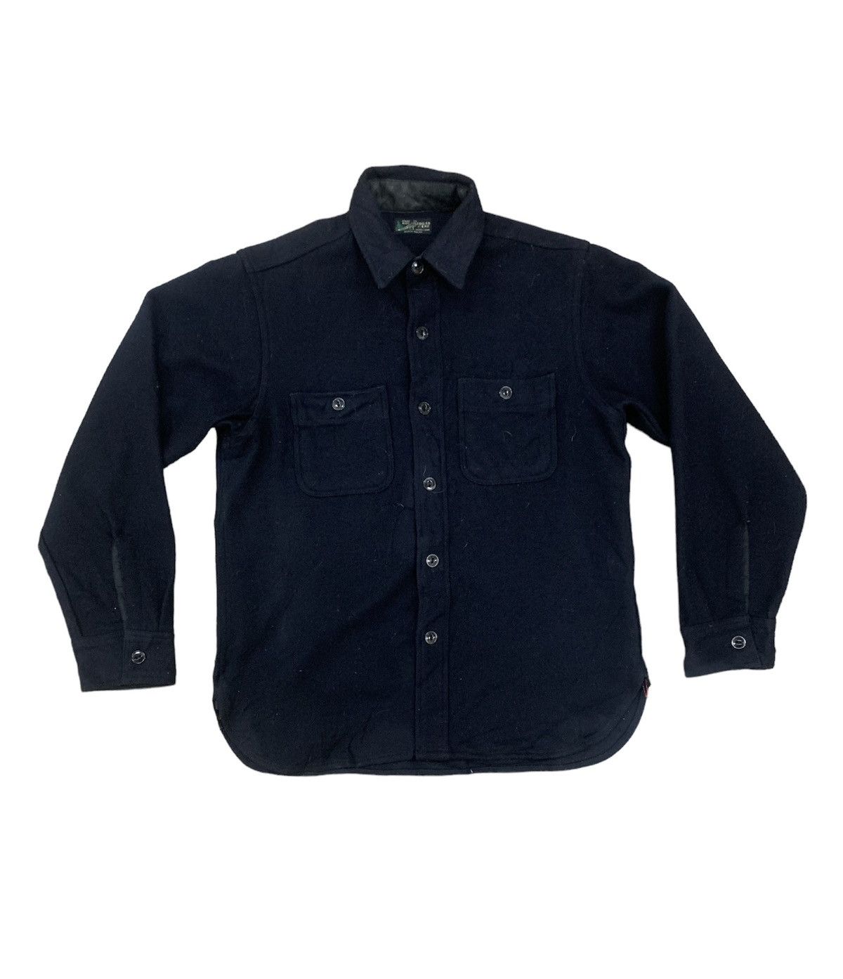 Vintage Sugar Cane Toyo Enterprise Wool Flannel Shirt Jacket