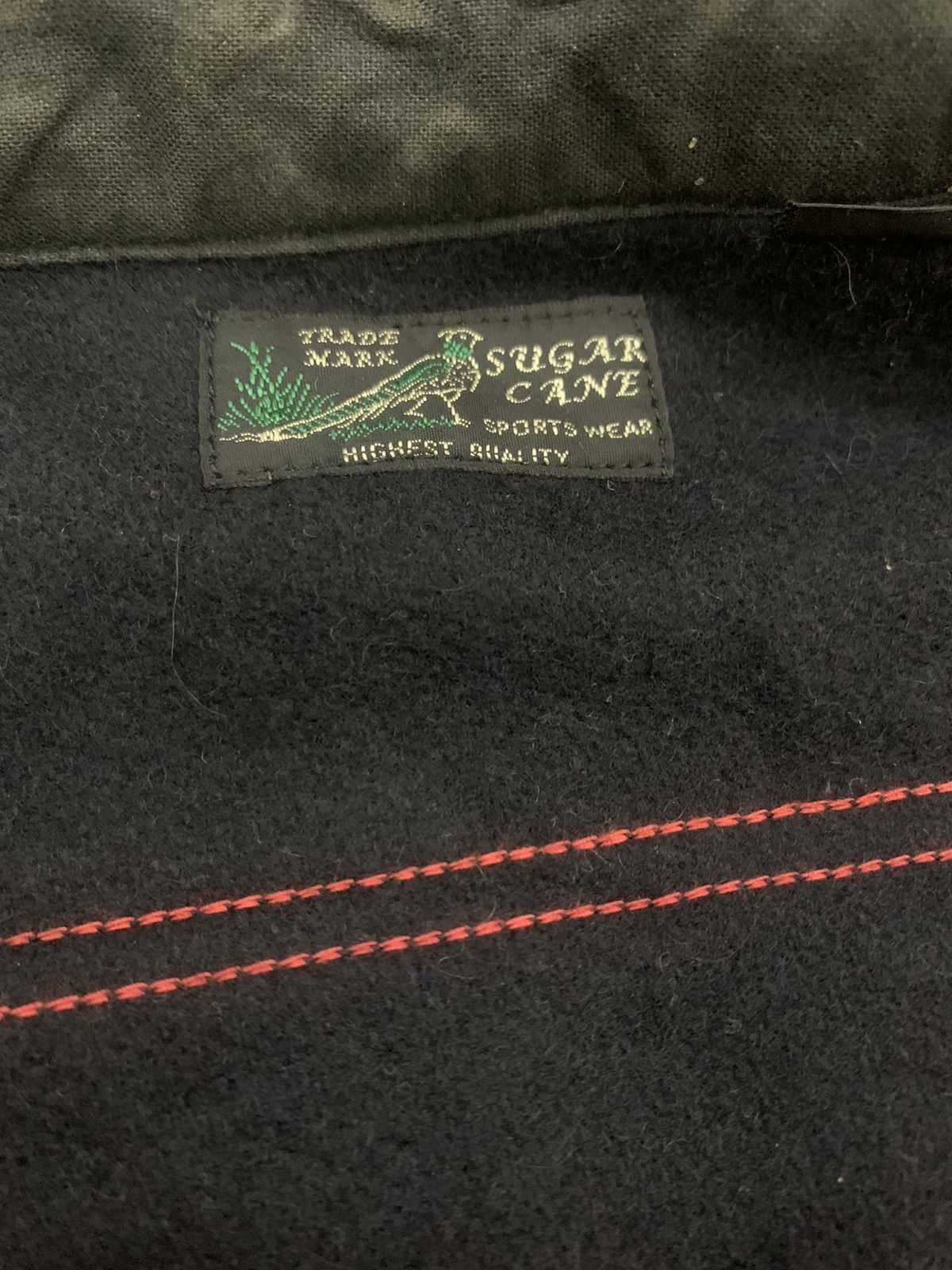 Sugar Cane Vintage Sugar Cane Toyo Enterprise Wool Flannel Shirt Jacket Size US S / EU 44-46 / 1 - 4 Thumbnail