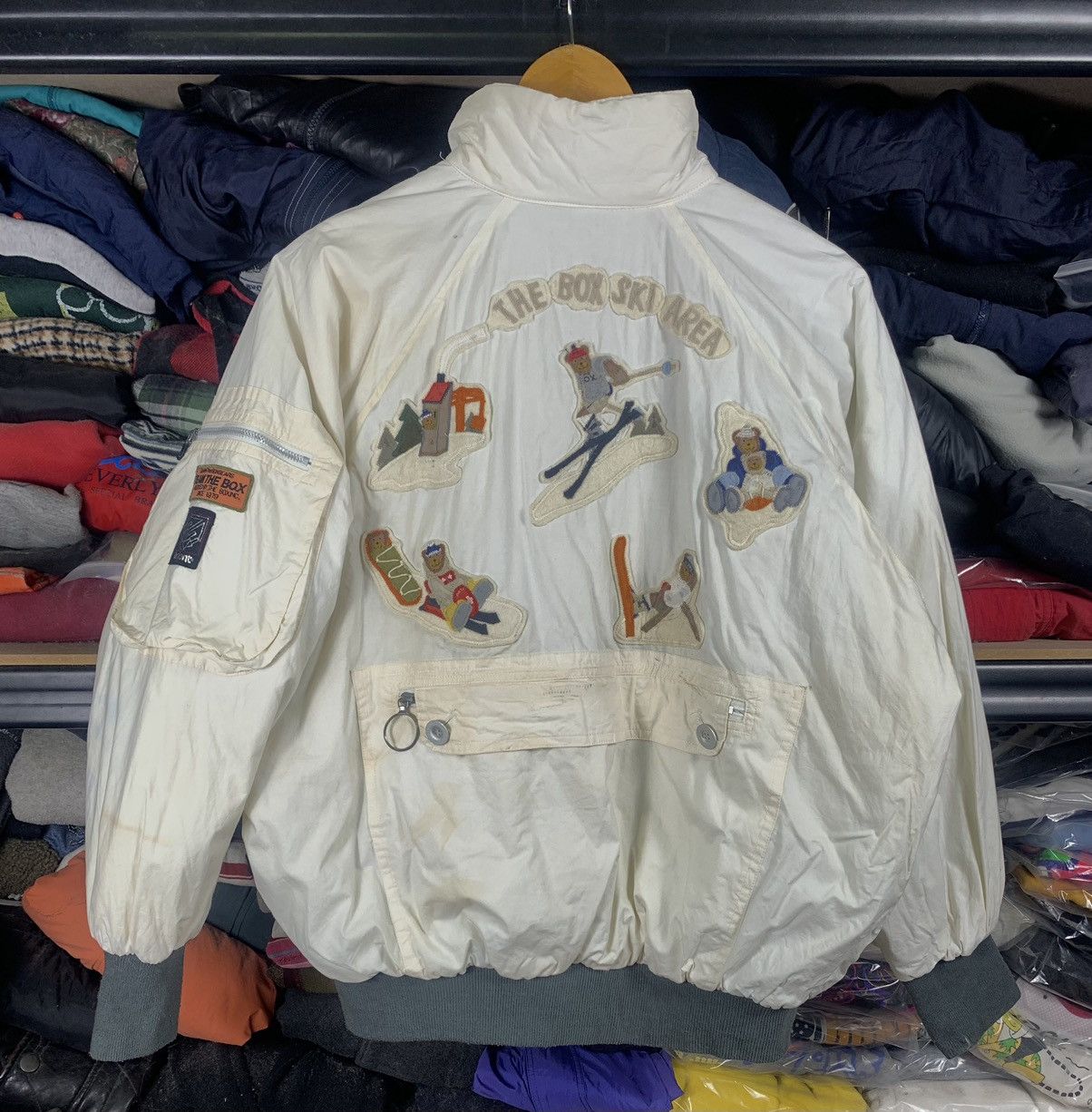 Japanese Brand Vintage 90s Bomber Jacket Patches By Team The Box Size US L / EU 52-54 / 3 - 1 Thumbnail