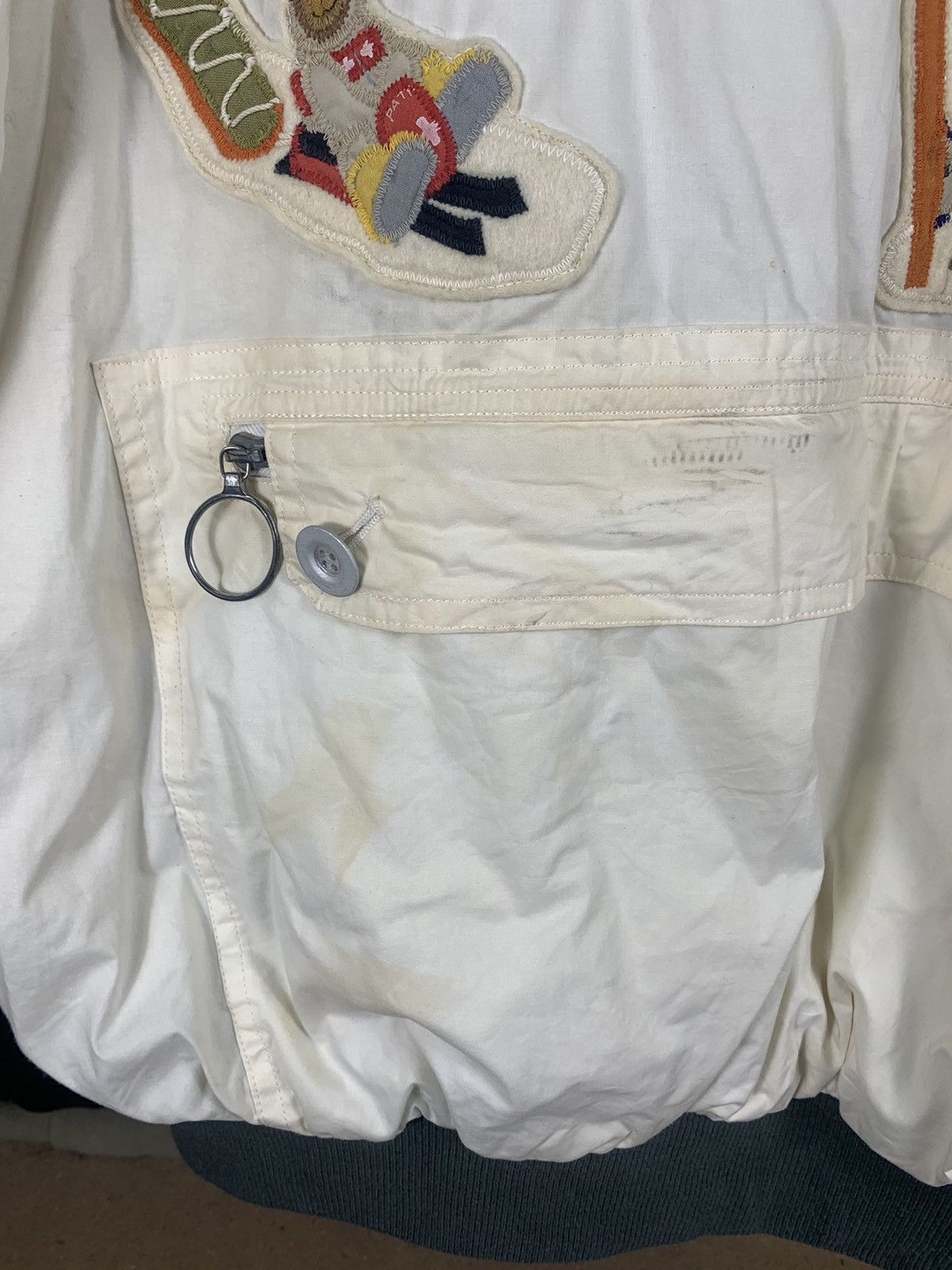 Japanese Brand Vintage 90s Bomber Jacket Patches By Team The Box Size US L / EU 52-54 / 3 - 8 Thumbnail