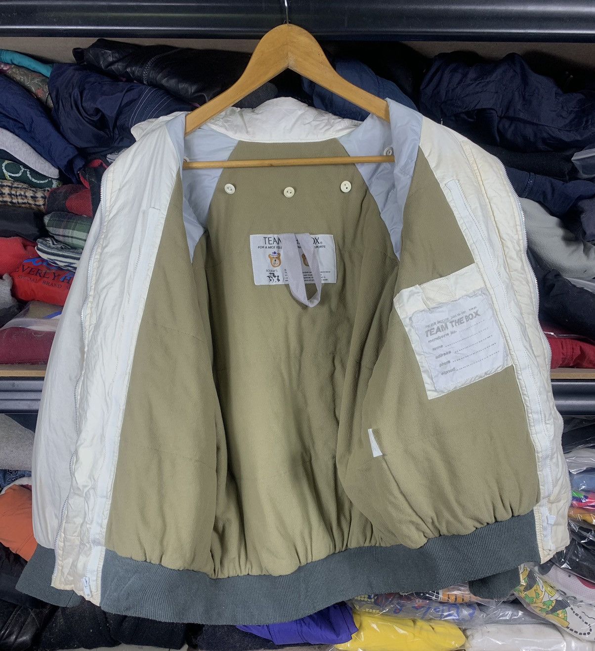 Japanese Brand Vintage 90s Bomber Jacket Patches By Team The Box Size US L / EU 52-54 / 3 - 2 Thumbnail