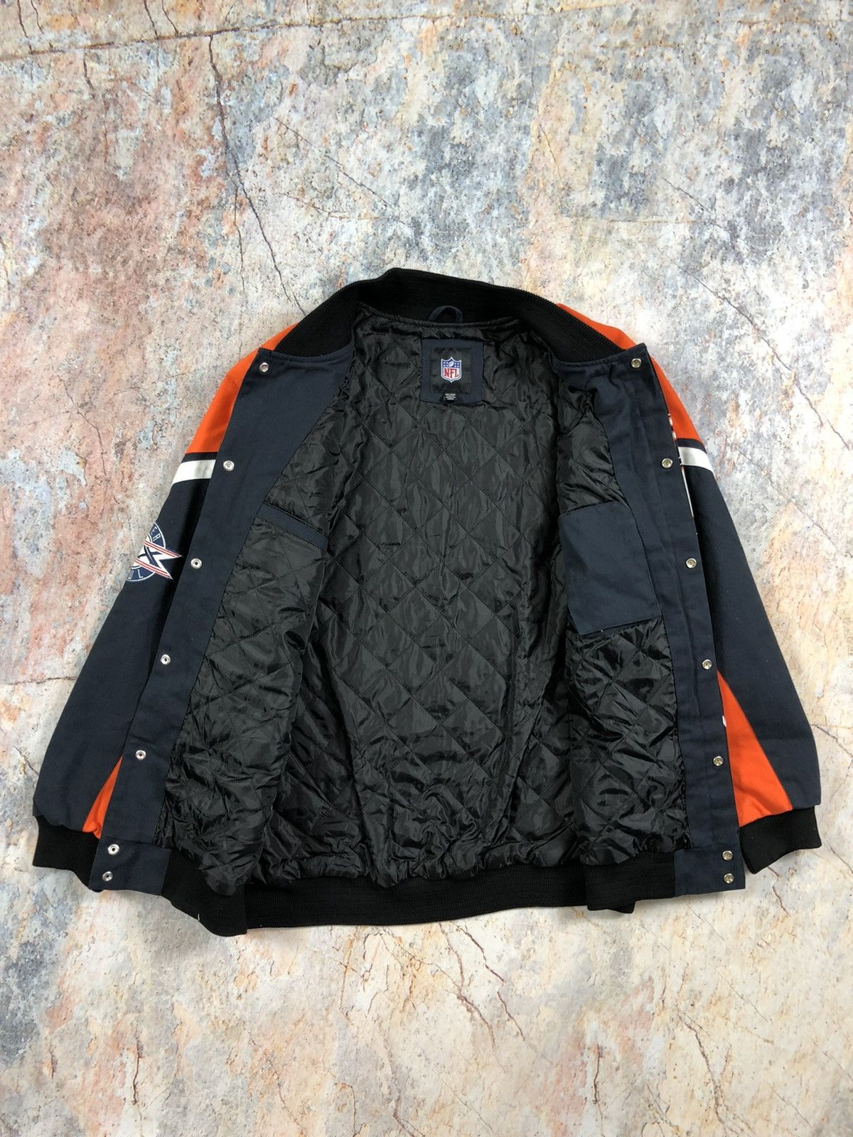 American Apparel × NFL Super bowl rugby bomber jacket Size US XXL / EU 58 / 5 - 3 Thumbnail